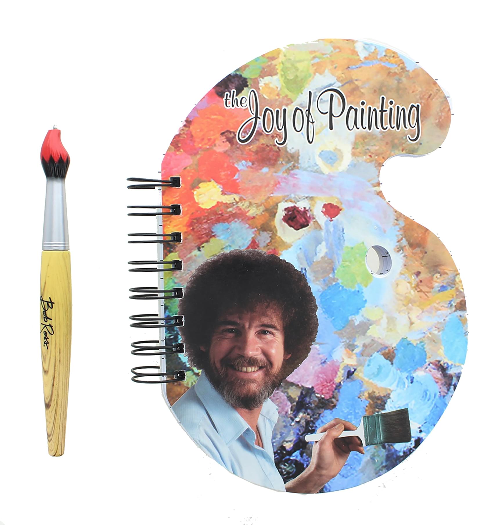 Bob Ross: The Joy of Painting Collector's Palette Journal & Brush Pen Set