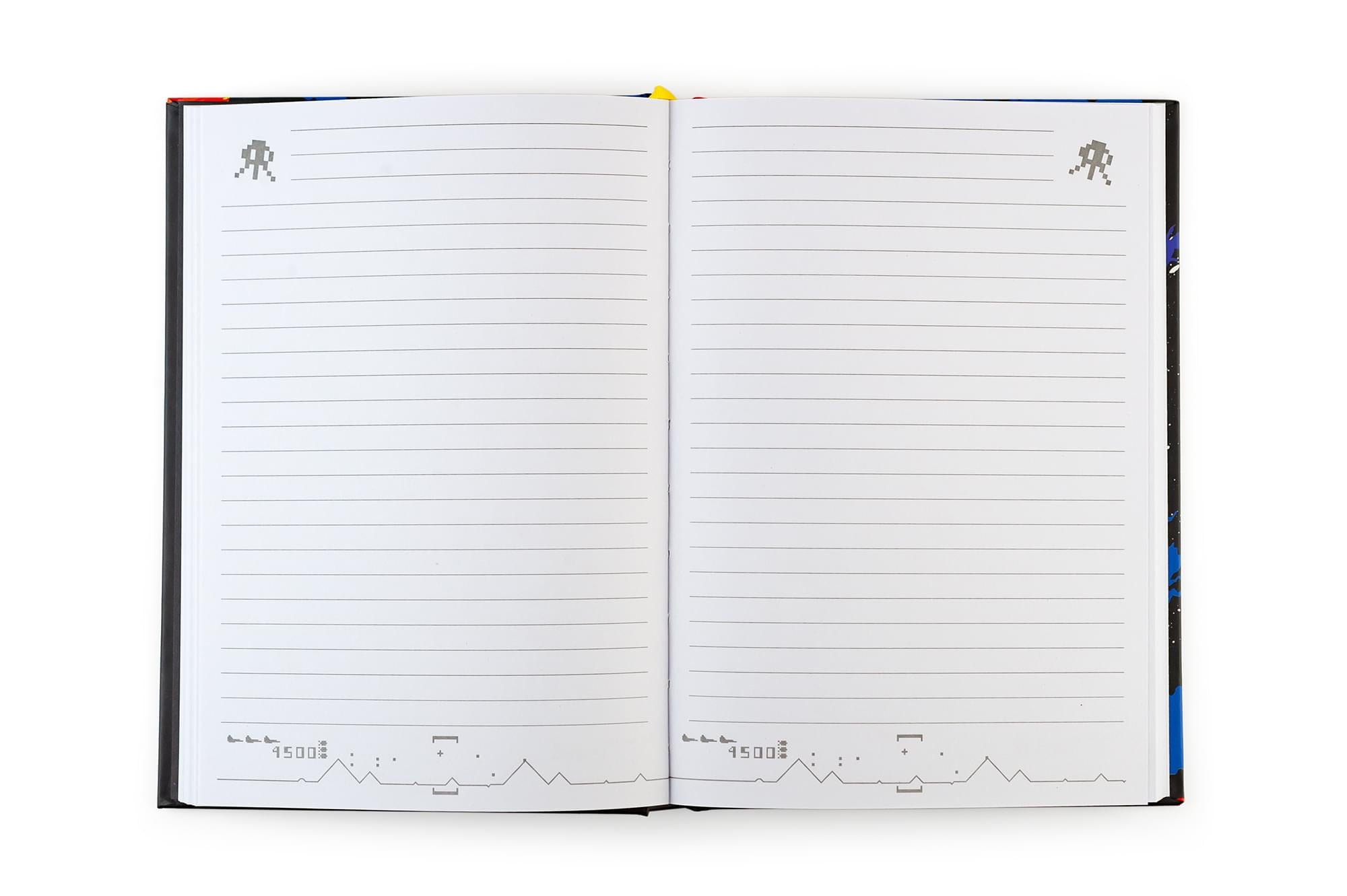 Defender-Inspired Midway Arcade Games Hardback Journal