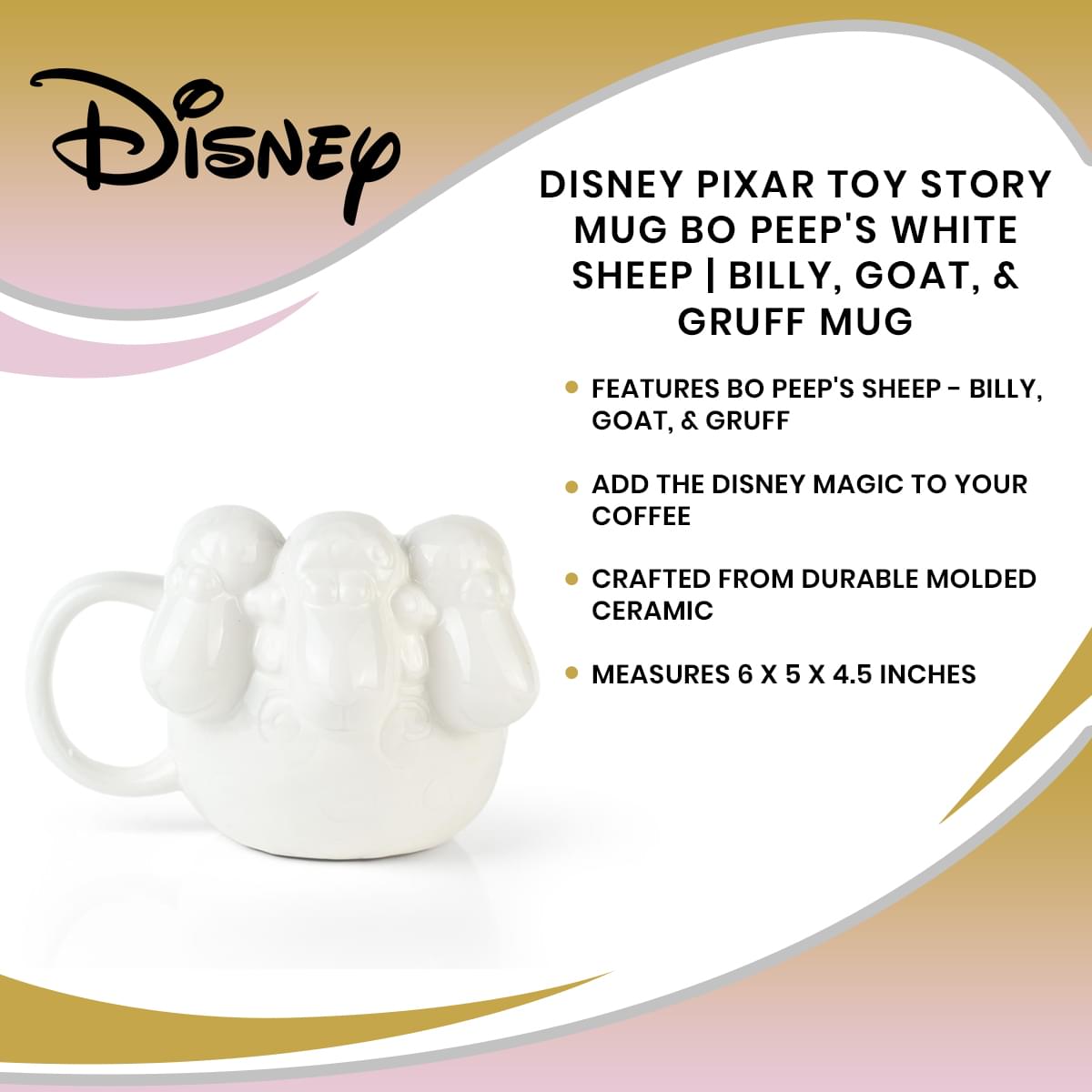 Toy Story Bo Peep's Beloved Sheep Mug