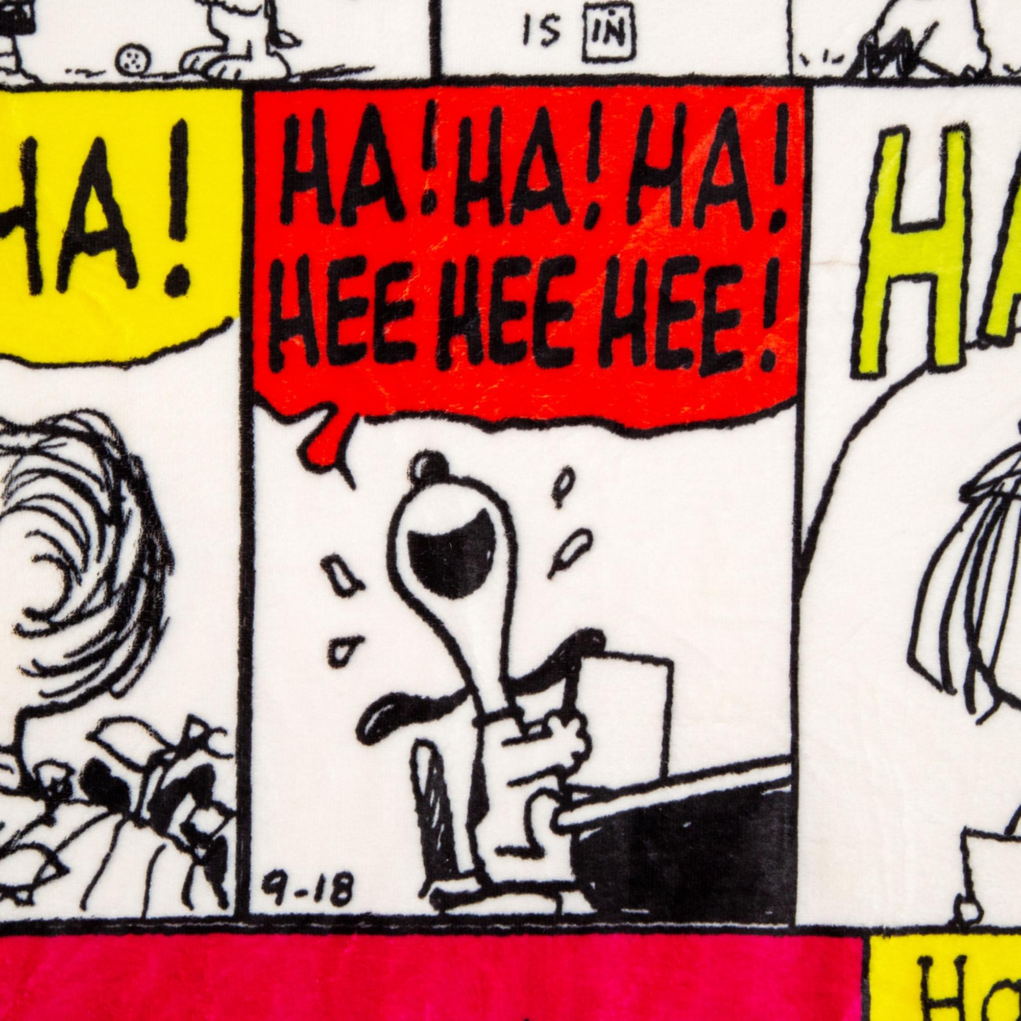 Peanuts Gang Sherpa Throw Blanket - 50 x 60 Inches of Comic Fun
