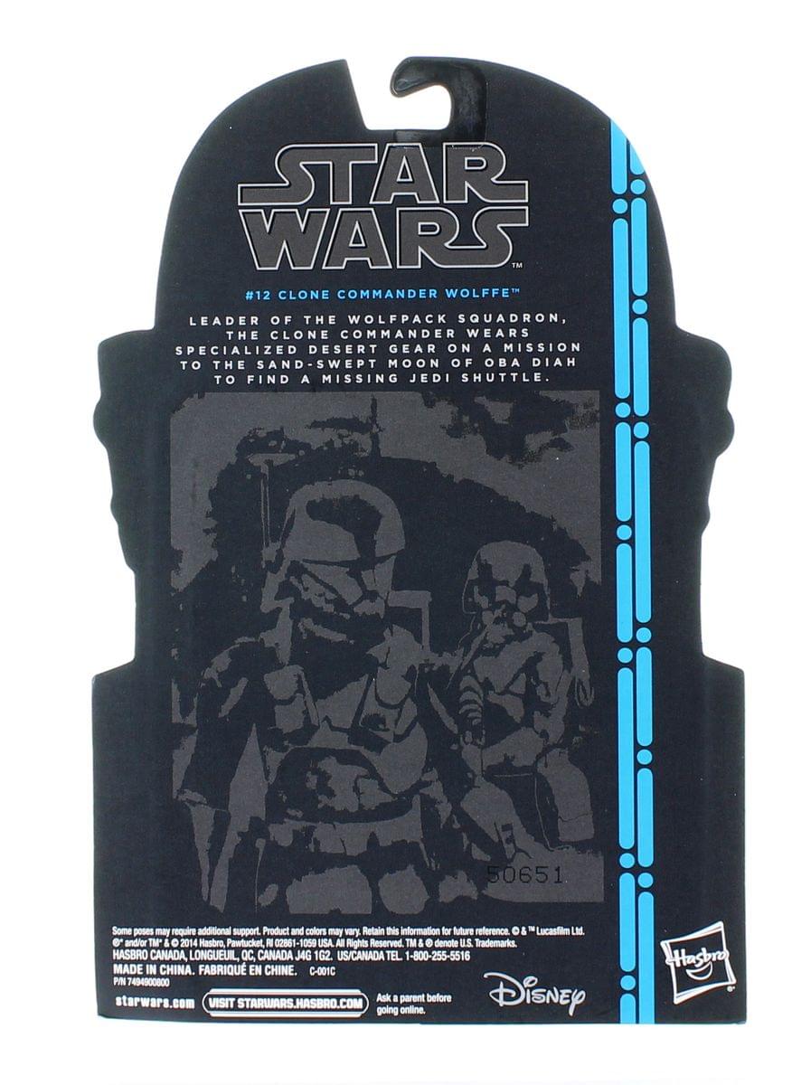 Star Wars Black Series 3 3/4-Inch Action Figure - Commander Wolffe