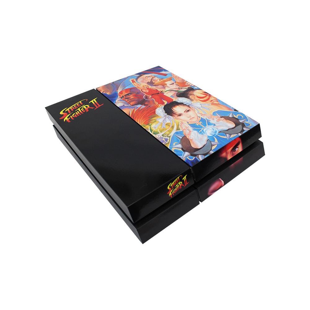 Epic Street Fighter 2 PS4 Console & Controller Skin Pack