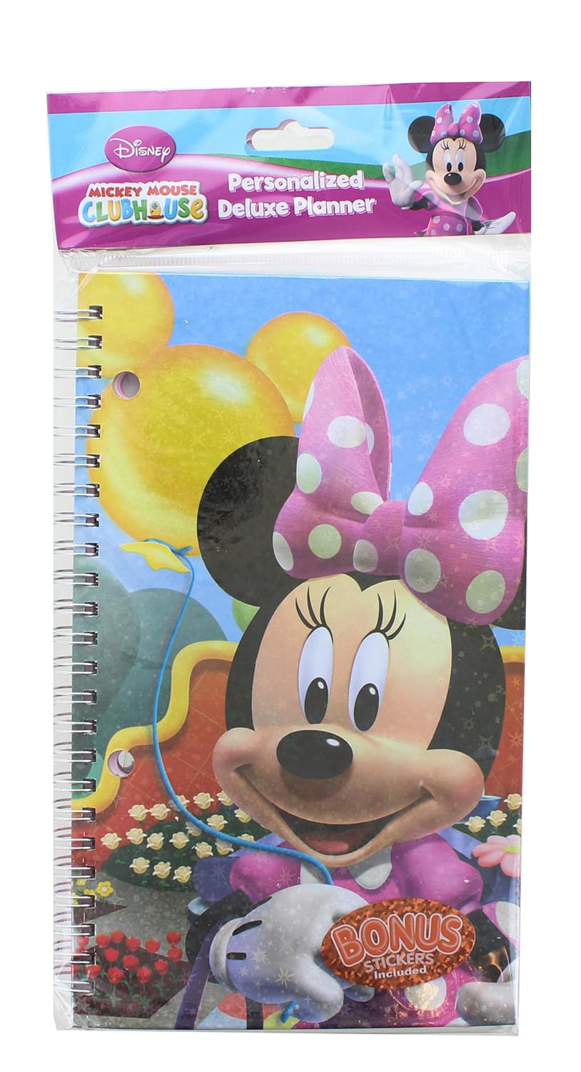 Magical Disney Minnie Mouse Clubhouse Personalized Deluxe Planner - Your Dream Planning Companion