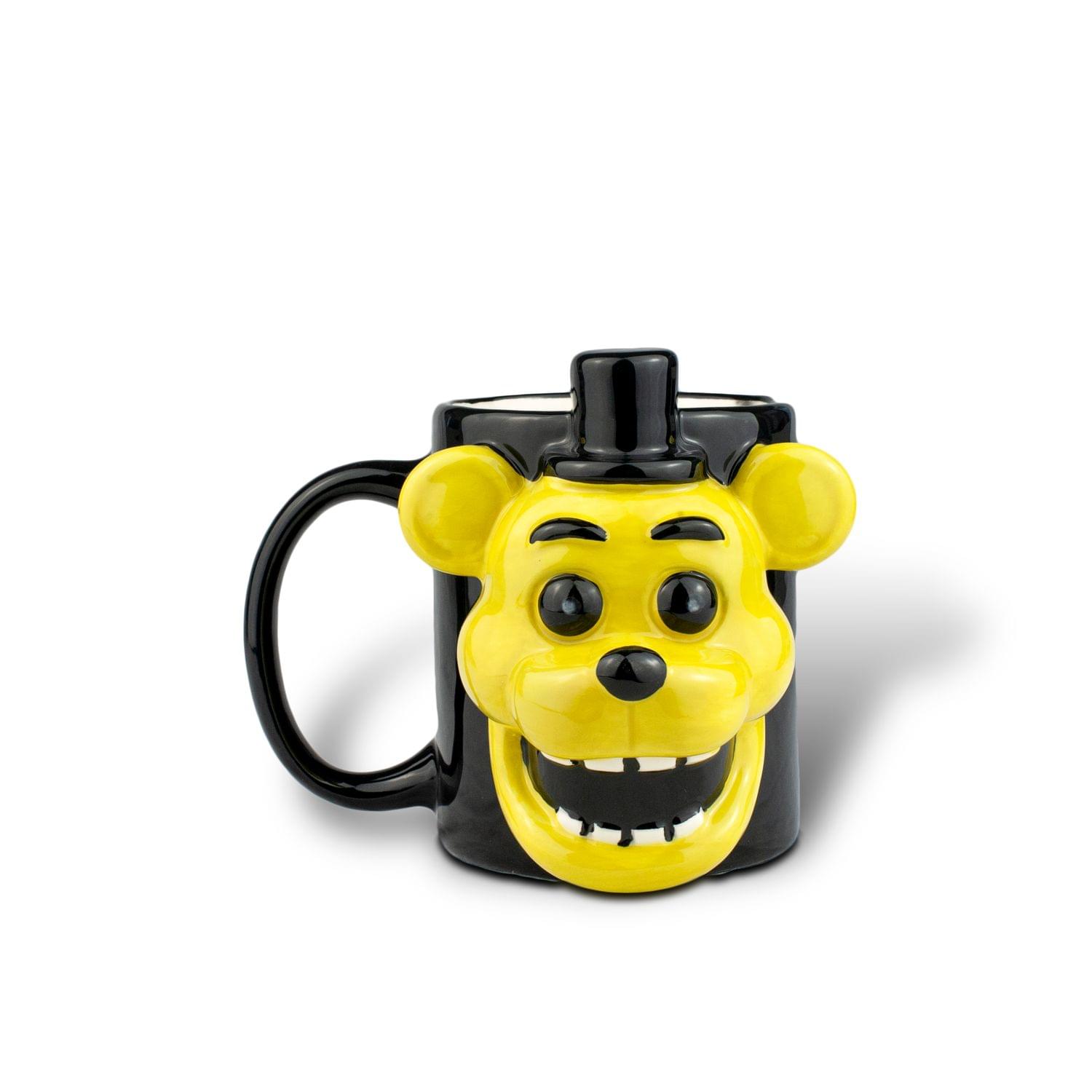 Golden Freddy Fazbear Mug - A Must-Have for Five Nights at Freddy's Fans!