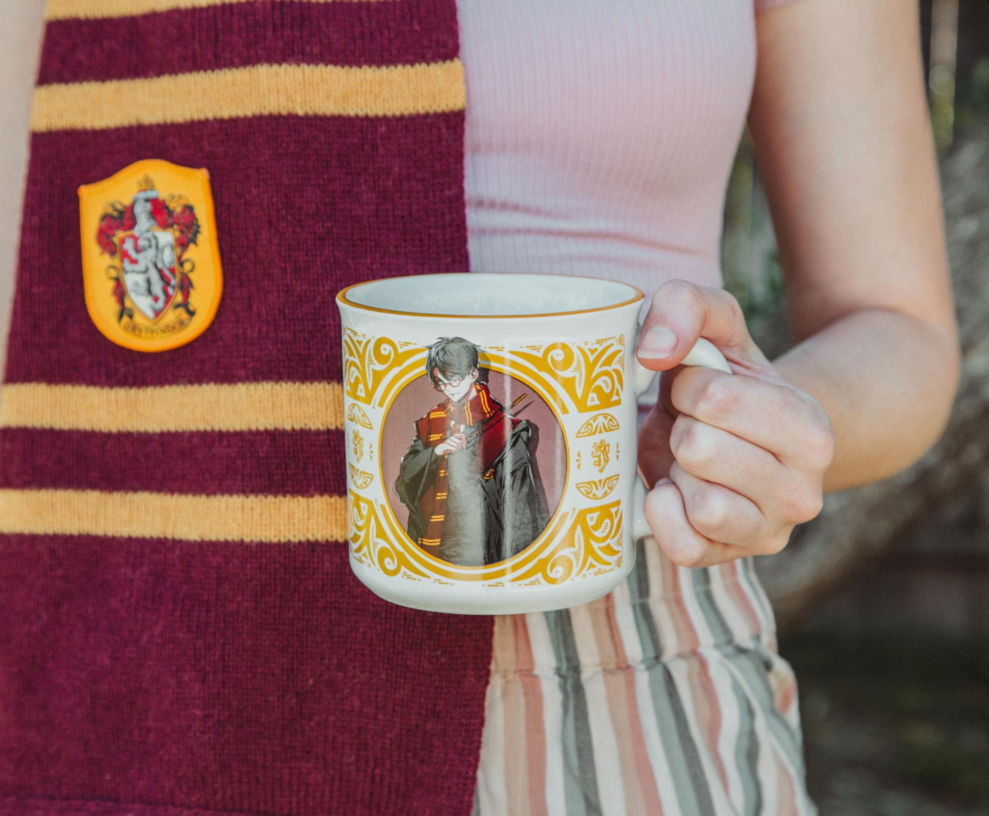 Harry Potter Anime-Inspired Ceramic Camper Mug - 20 Oz