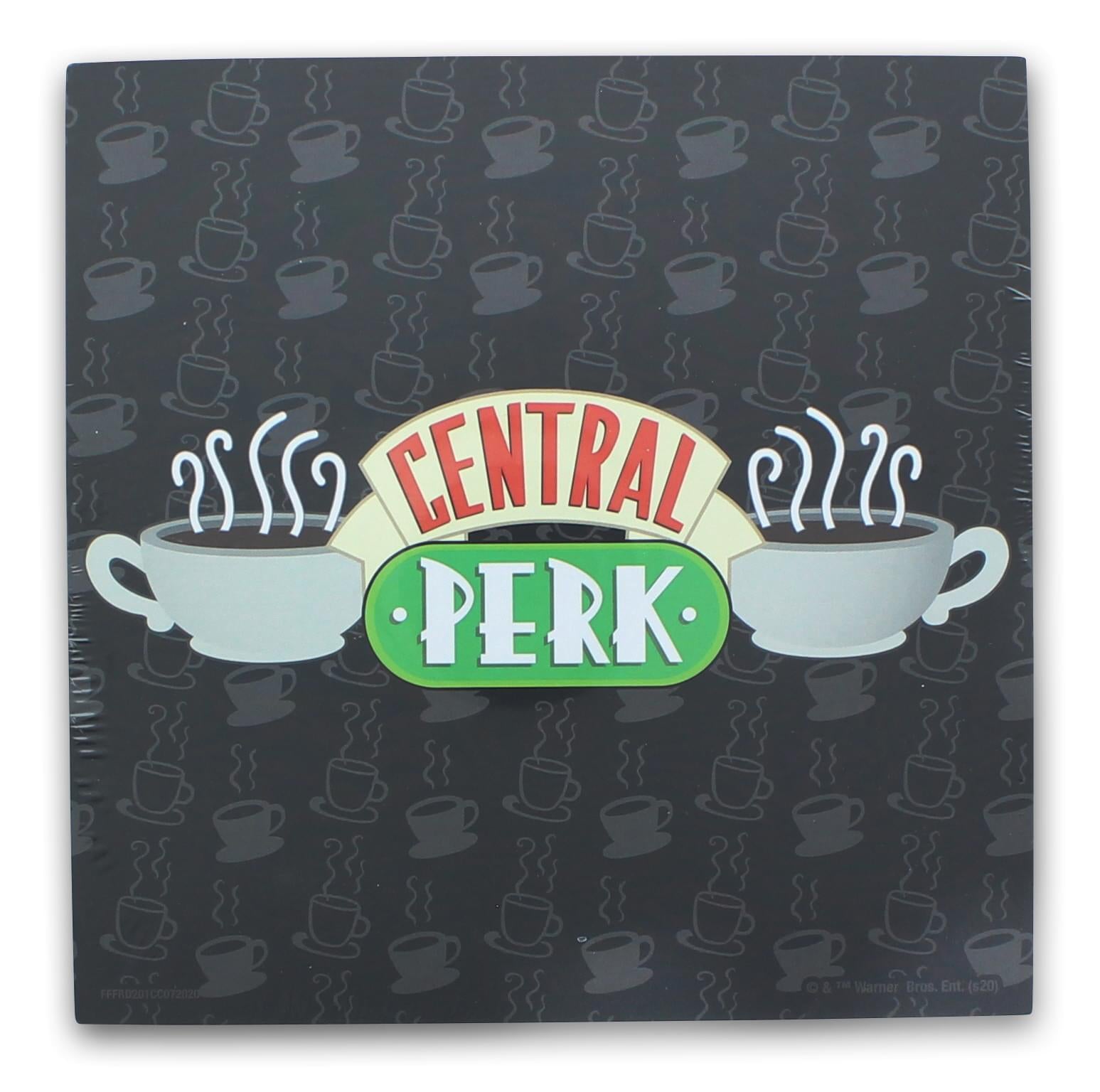 Friends Central Perk 6x6 Wood Box Wall Sign - Add a Touch of TV Magic to Your Space!