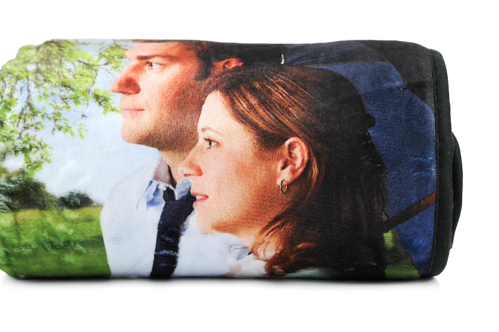 The Office Sunday Afternoon Art Style Fleece Throw Blanket - 60x45 Inches