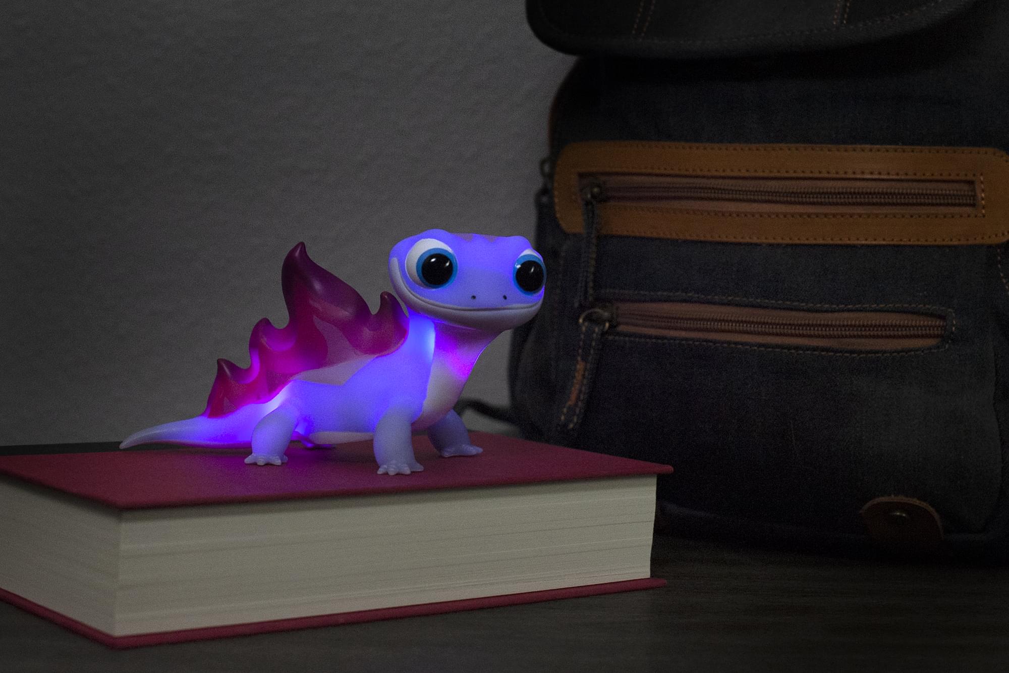 Frozen 2 Color-Changing 6-Inch Bruni Salamander Mood Lights - Set of 2: Light Up Your Memories!