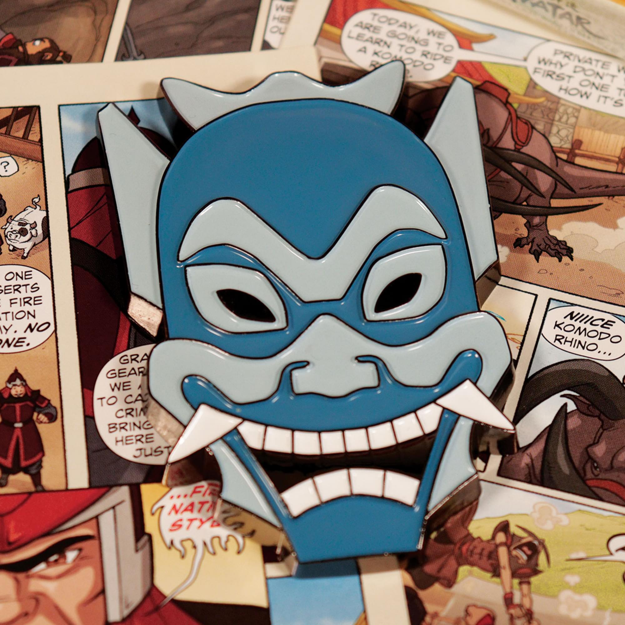Unleash Your Inner Blue Spirit with This Avatar: The Last Airbender Bottle Opener Mask!