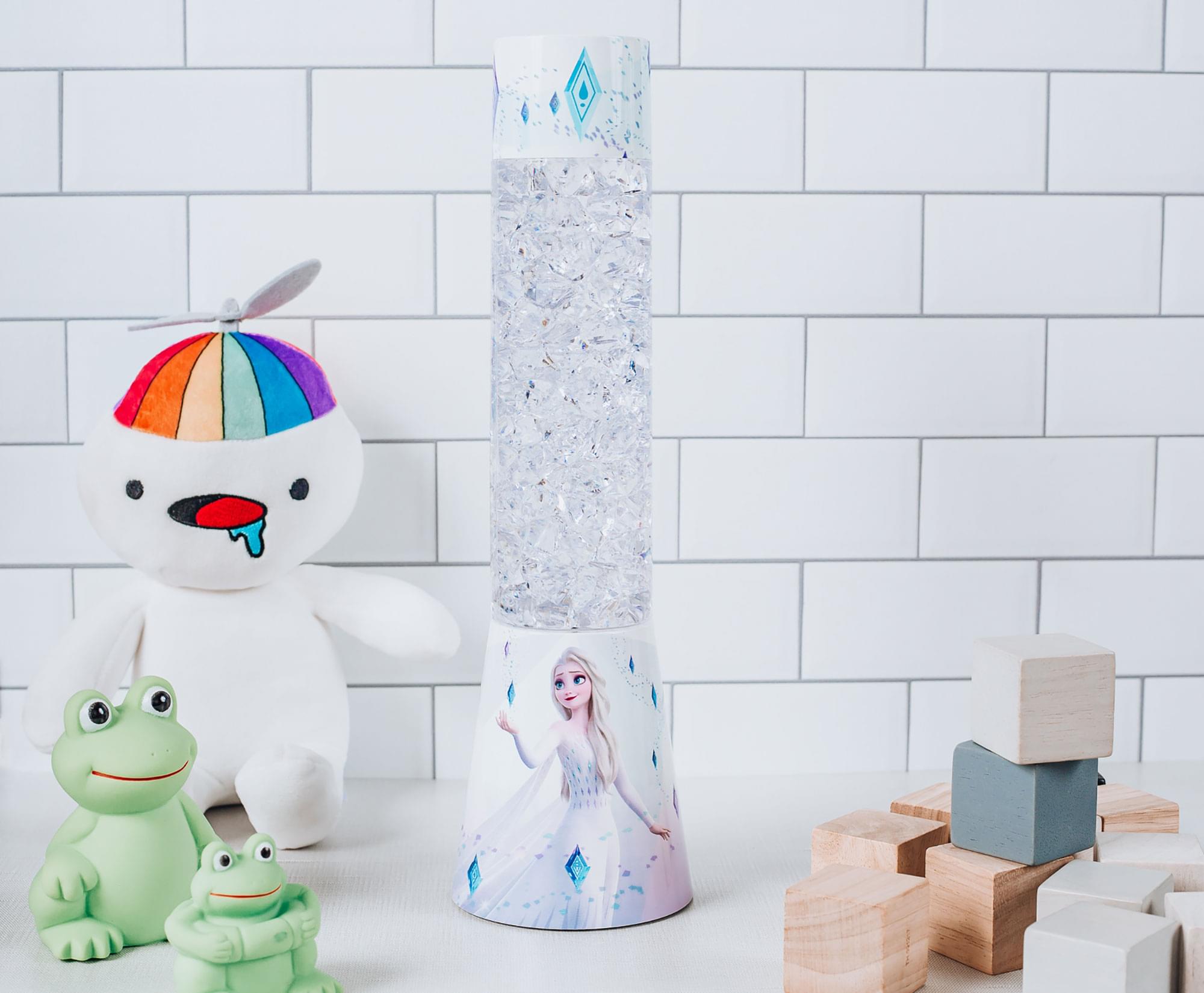 Enchanting Disney Frozen 2 Elsa Glitter Lamp - 12 Inches Tall
