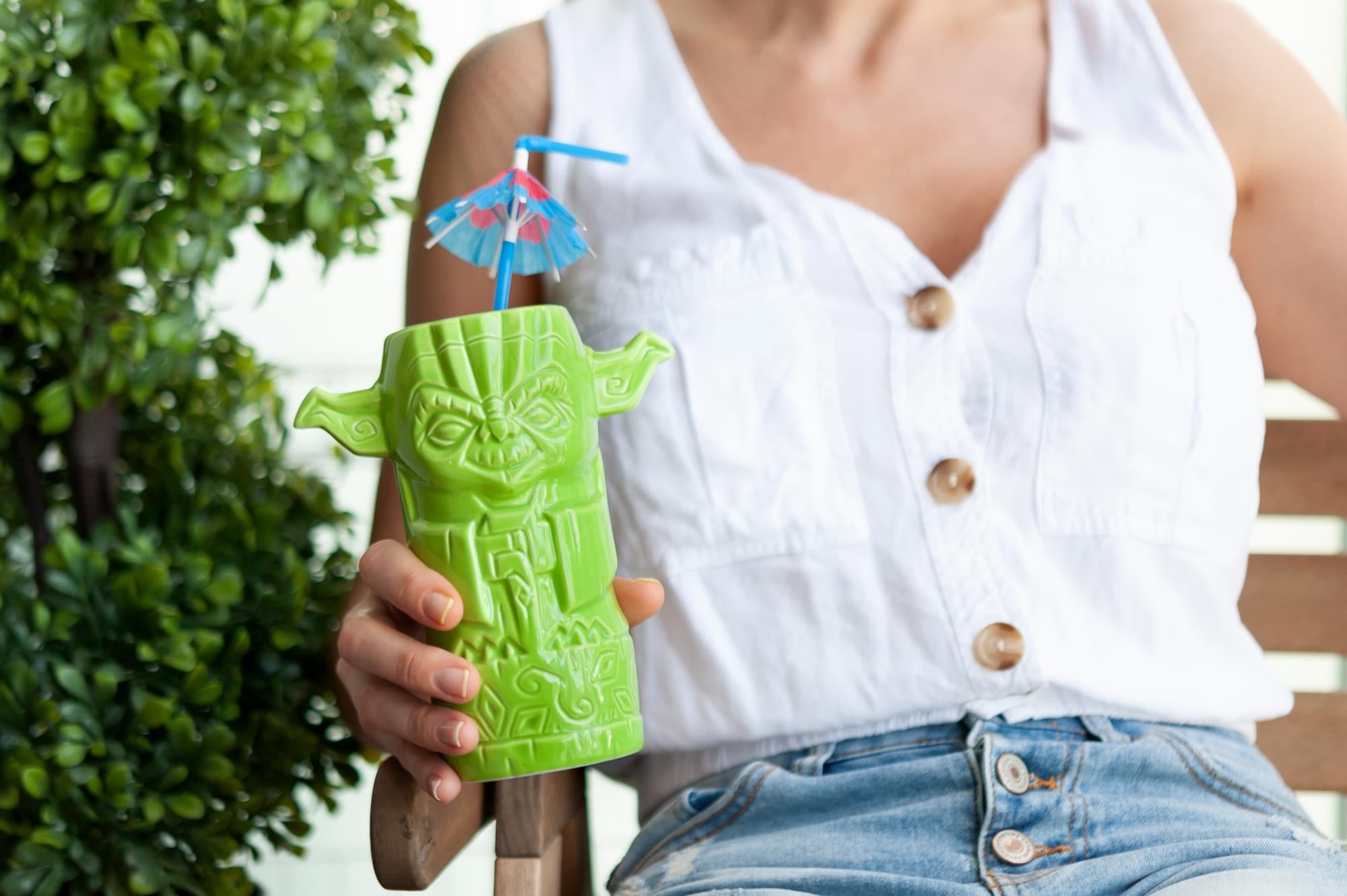 Geeki Tikis Star Wars Master Yoda Ceramic Mug - 12 Ounce