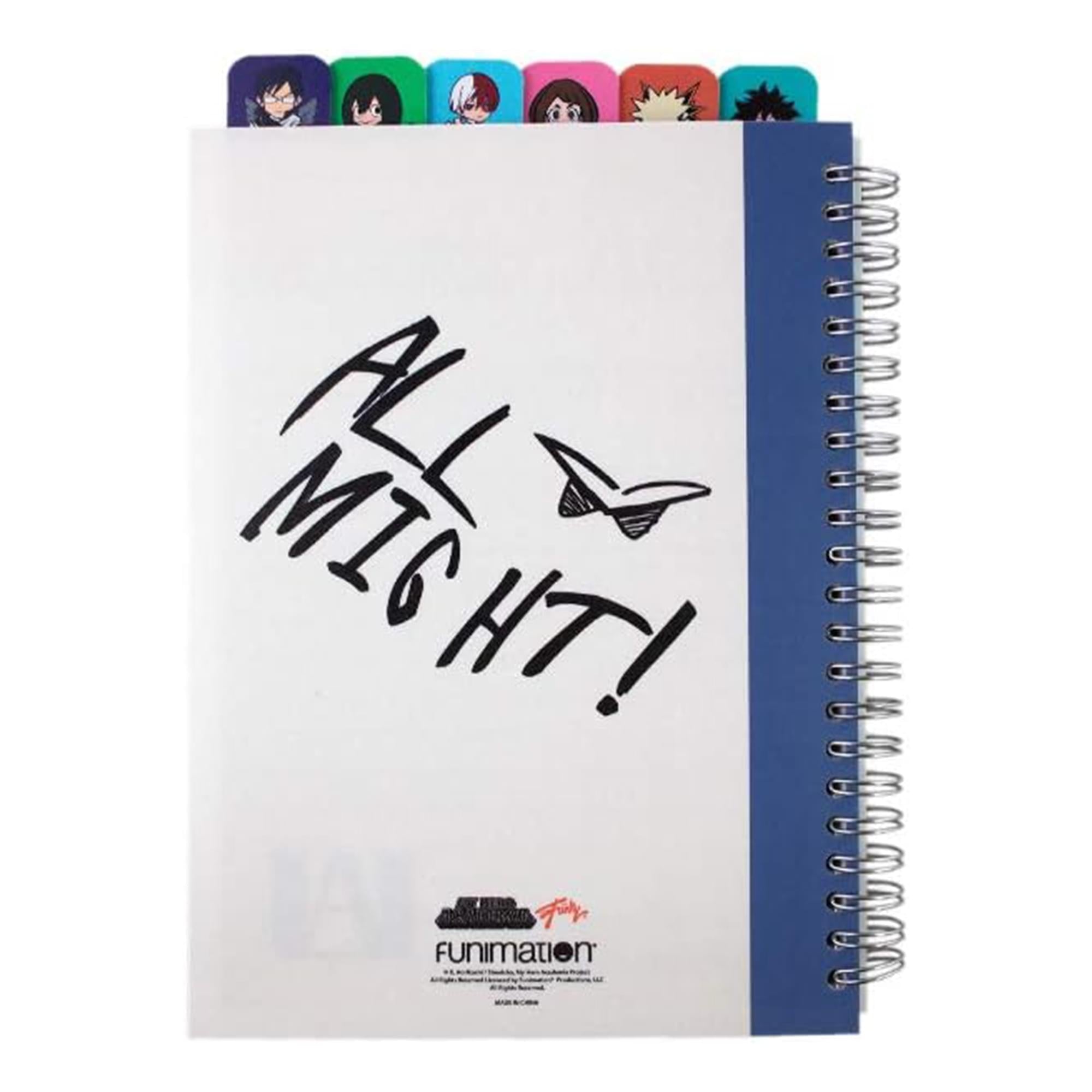 My Hero Academia Ultimate 6-Tabbed Journal