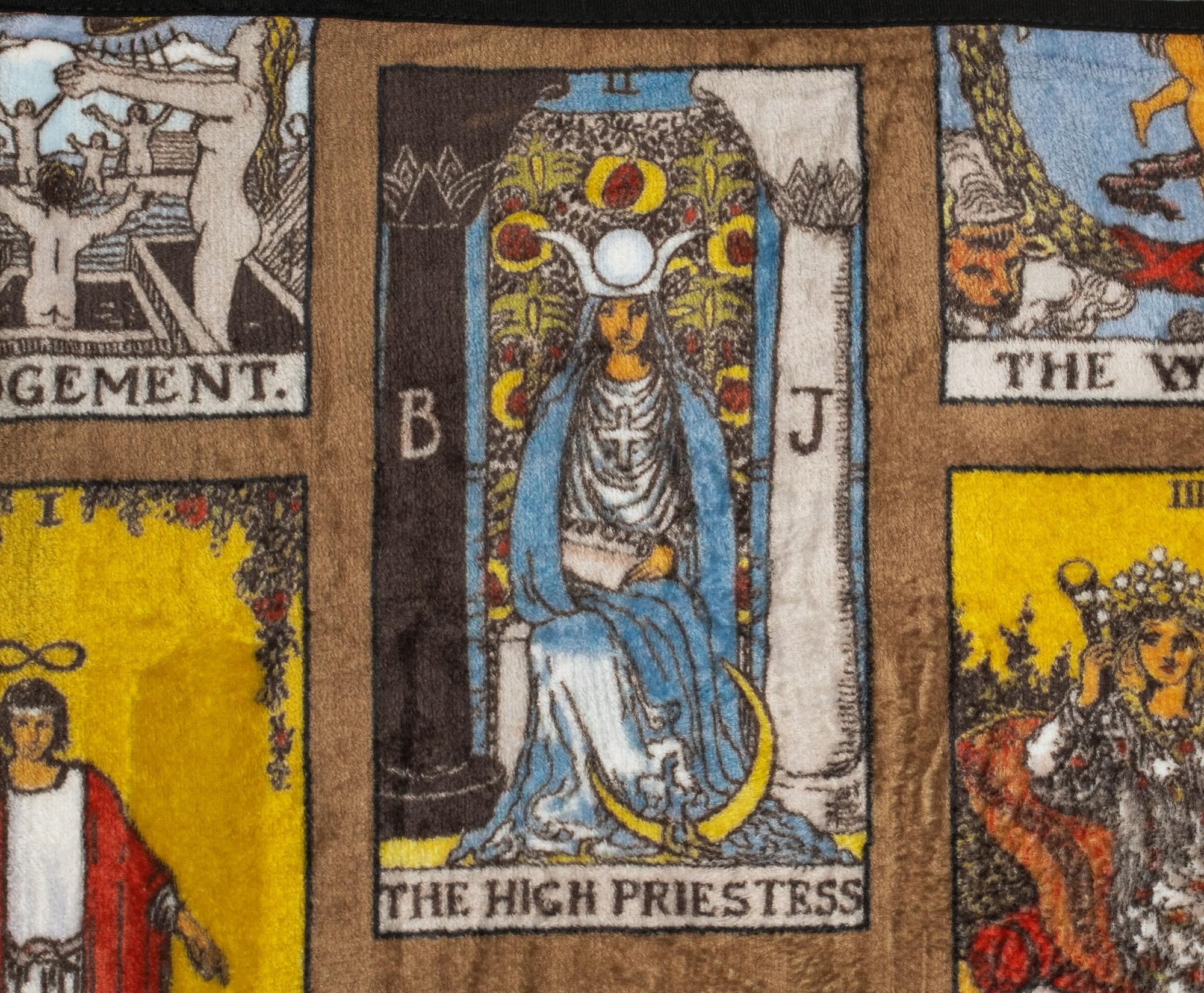 Mystical Tarot Card 45 x 60 Inch Fleece Comfort Throw Blanket