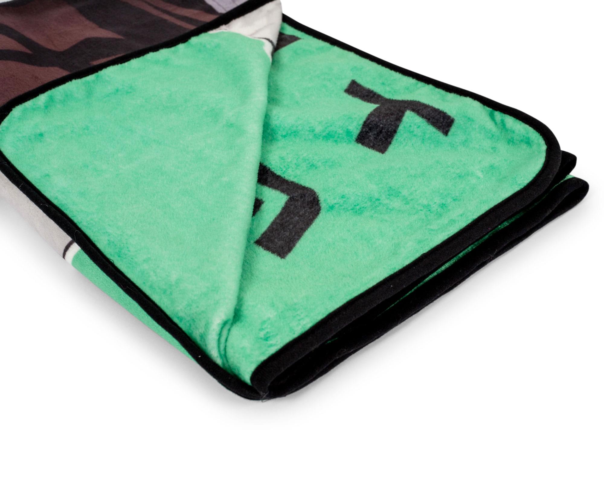 Demon Slayer Tanjiro Kamado Inspired Fleece Throw Blanket - 45 x 60 Inches