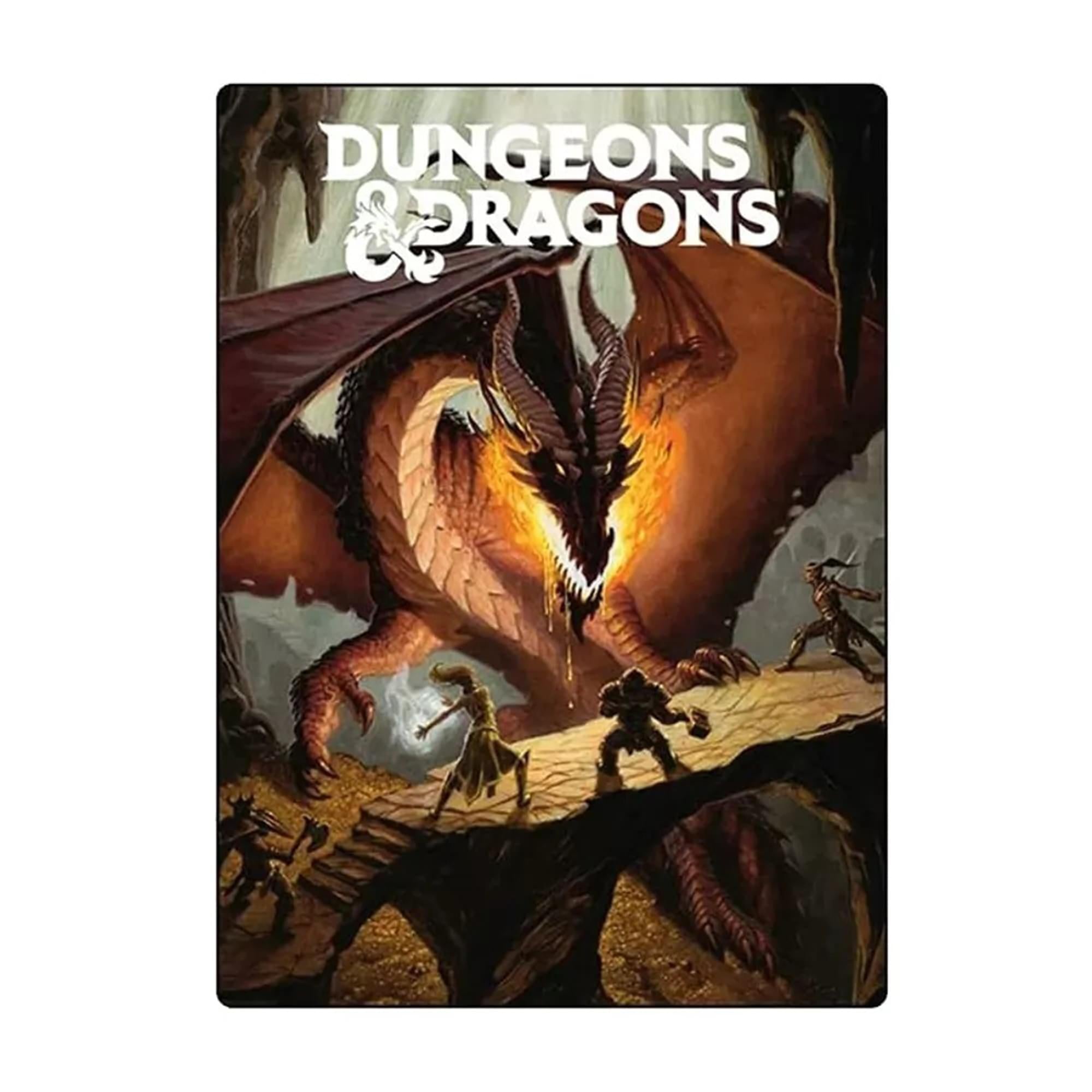 Epic Dungeons & Dragons Fleece Throw Blanket - 45 x 60 Inches