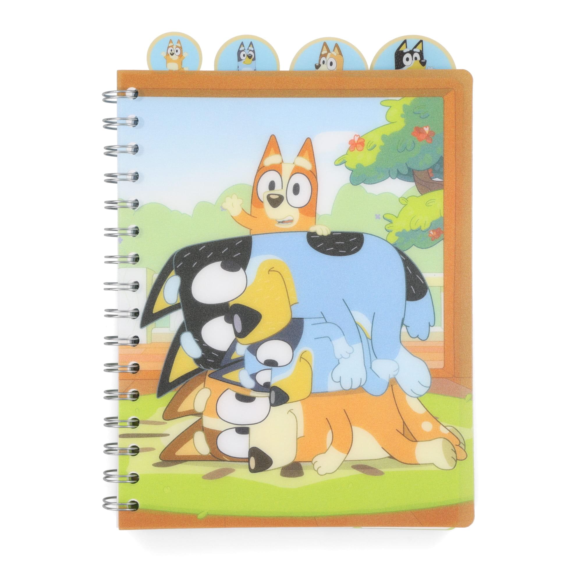 Bluey 4 - Tab Spiral Notebook: Your Adventure Journal