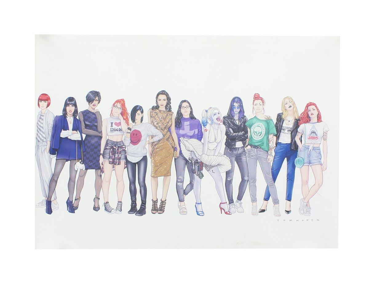 Exclusive DC Street-Style Art Print: A Must-Have for Comic Fans!