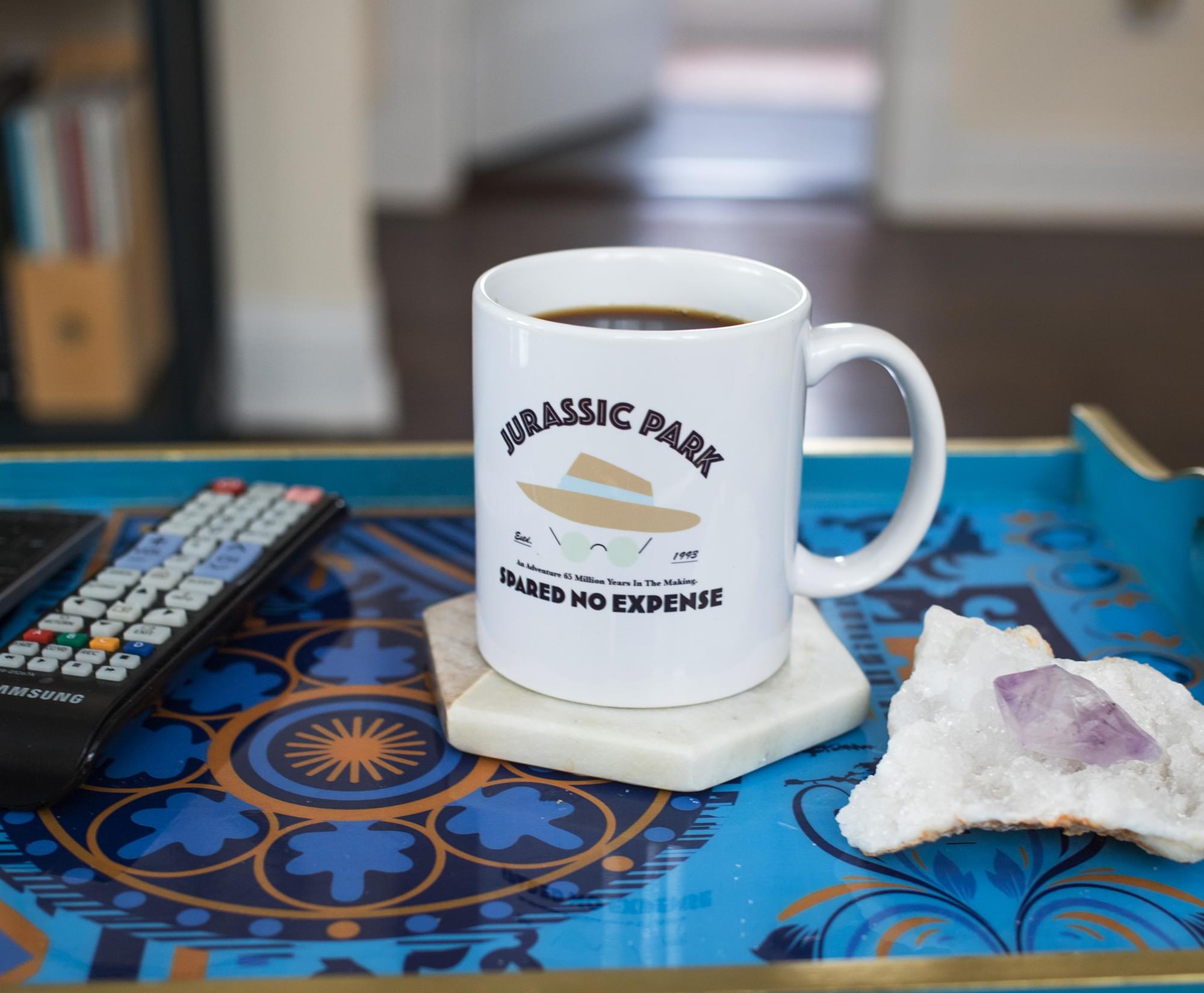 Unleash Your Inner Dino Enthusiast with the Jurassic Park Ceramic Mug