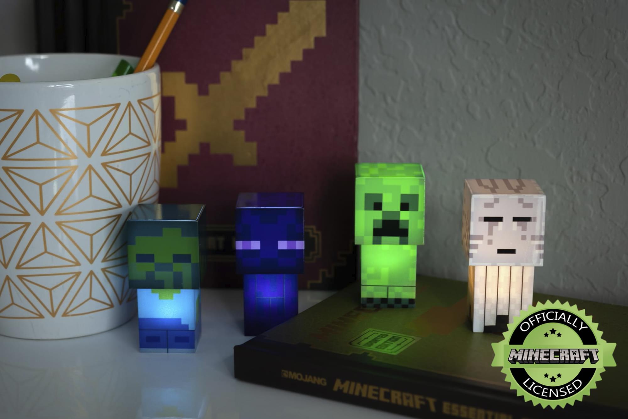 Light Up Your World with the Minecraft Mini Mob 4-Piece Figure Set