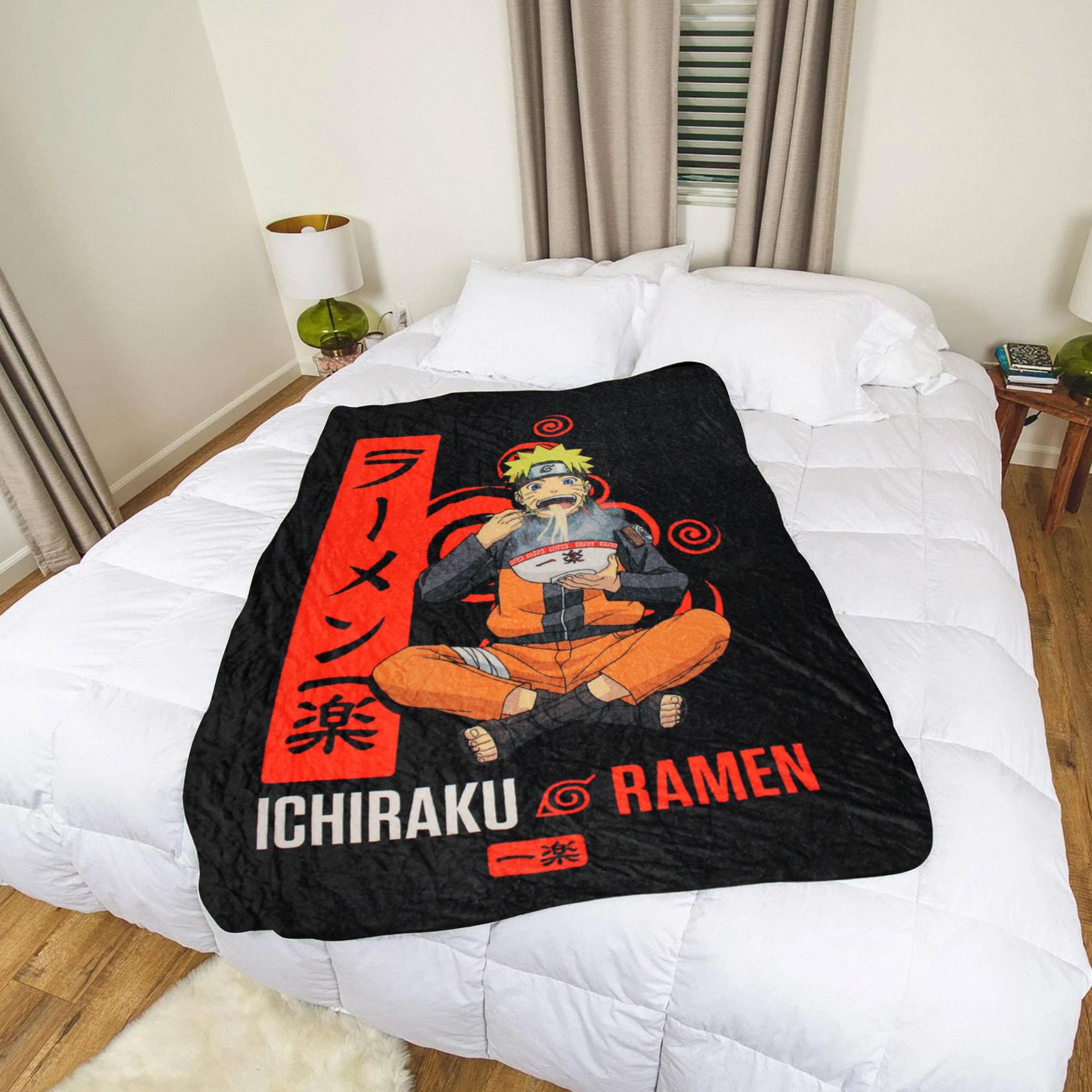 Naruto Shippuden Ichiraku Ramen Ultra-Soft Fleece Throw Blanket
