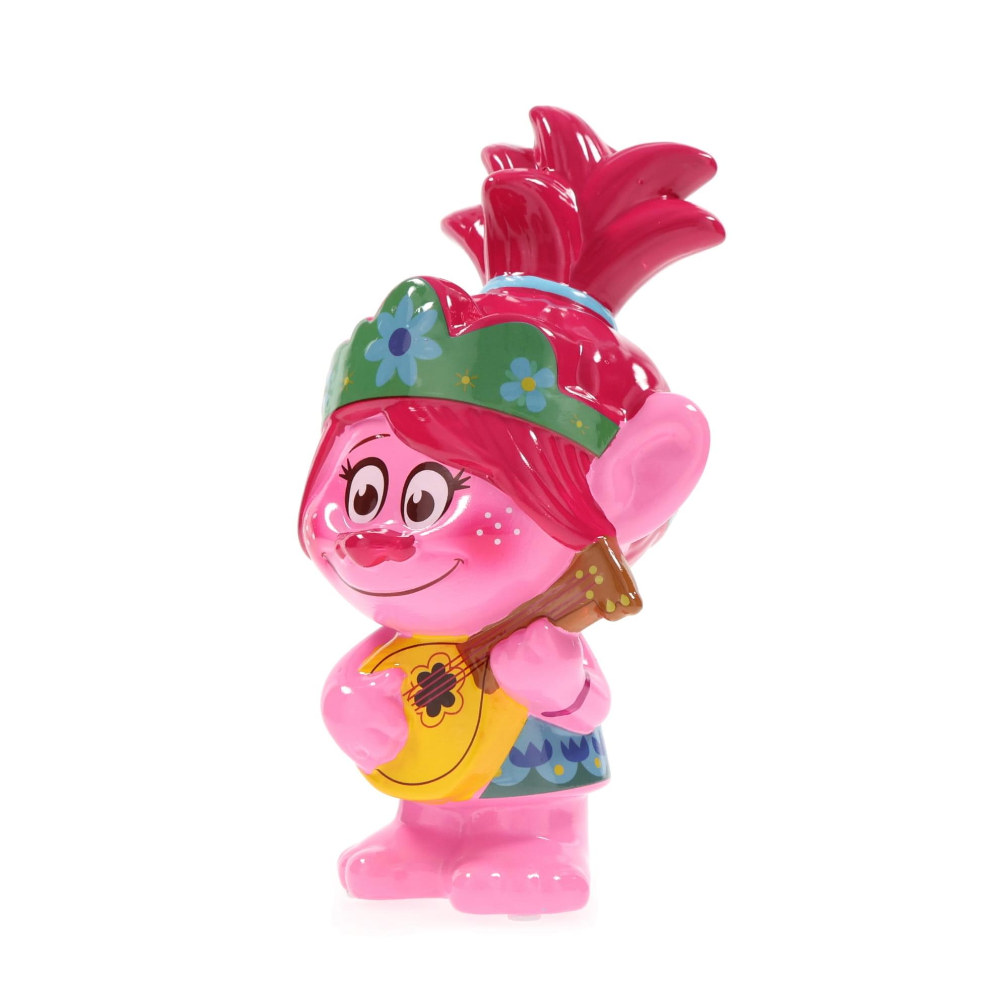 Enchanting Trolls Poppy 6-Inch Ceramic Money Bank