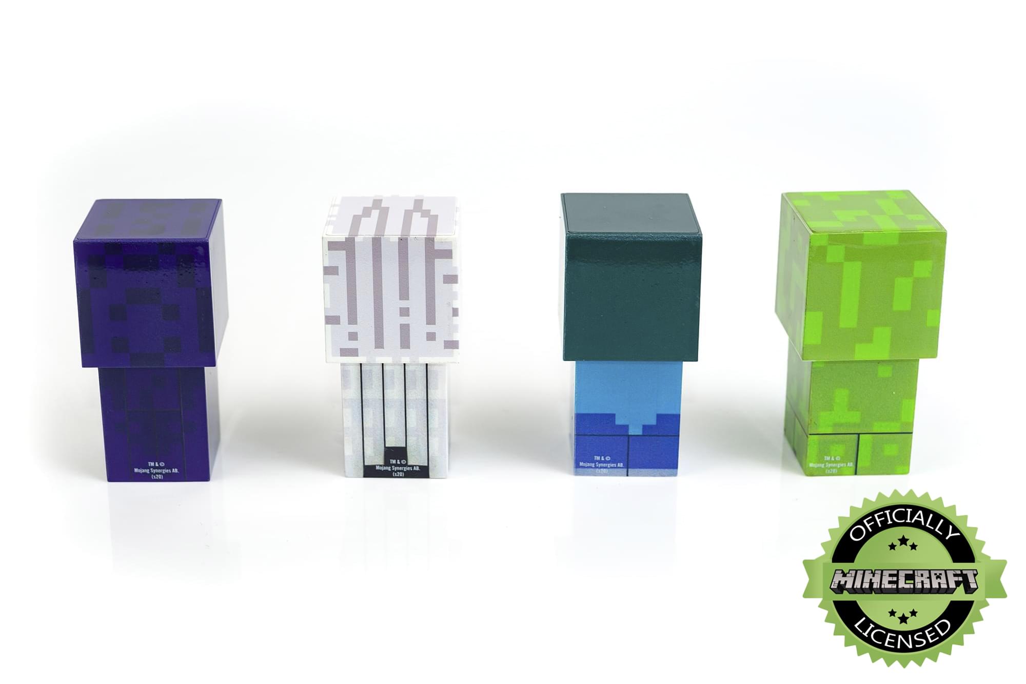 Light Up Your World with the Minecraft Mini Mob 4-Piece Figure Set