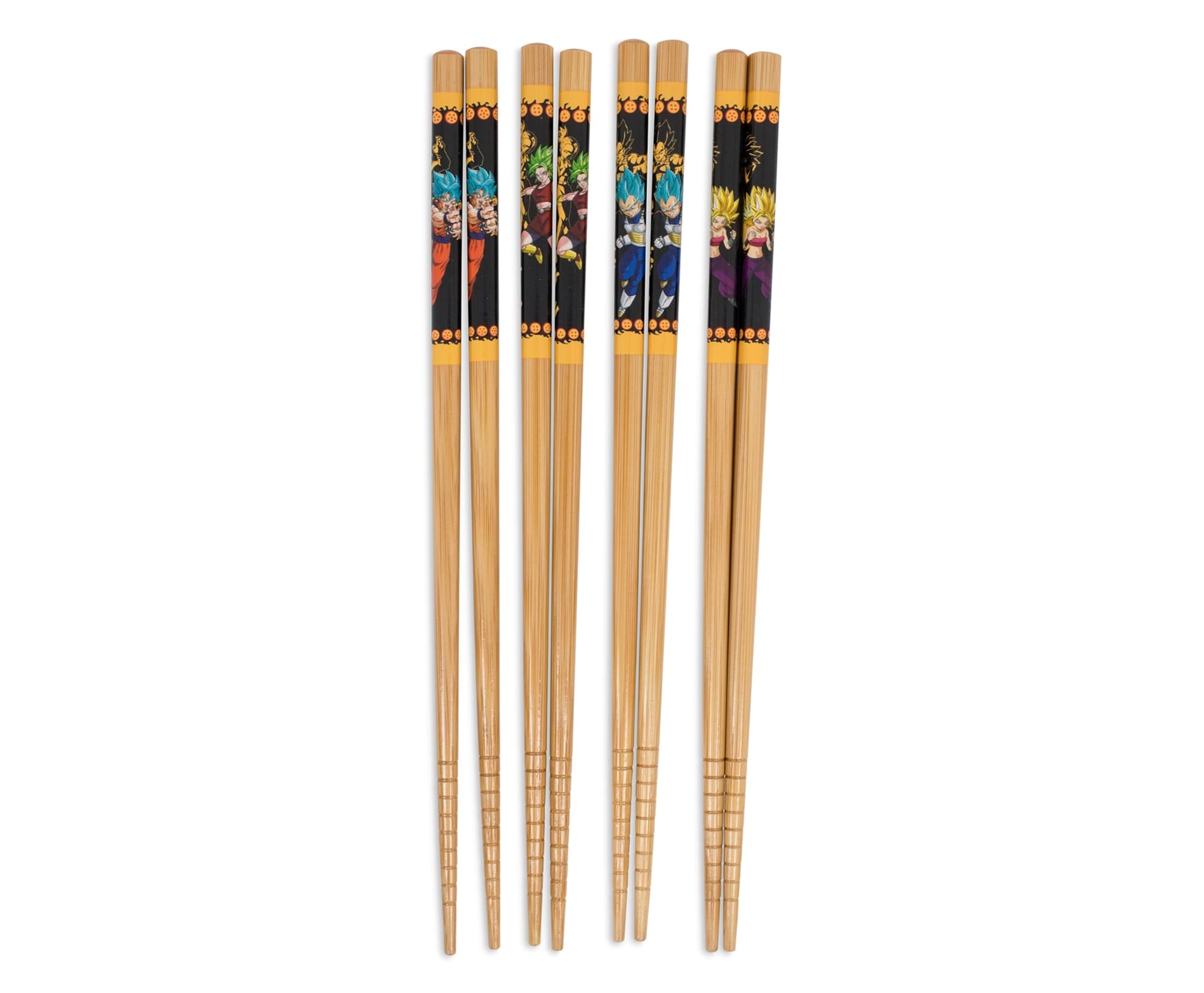 Epic Dragon Ball Super Chopstick Set - 4 Pack