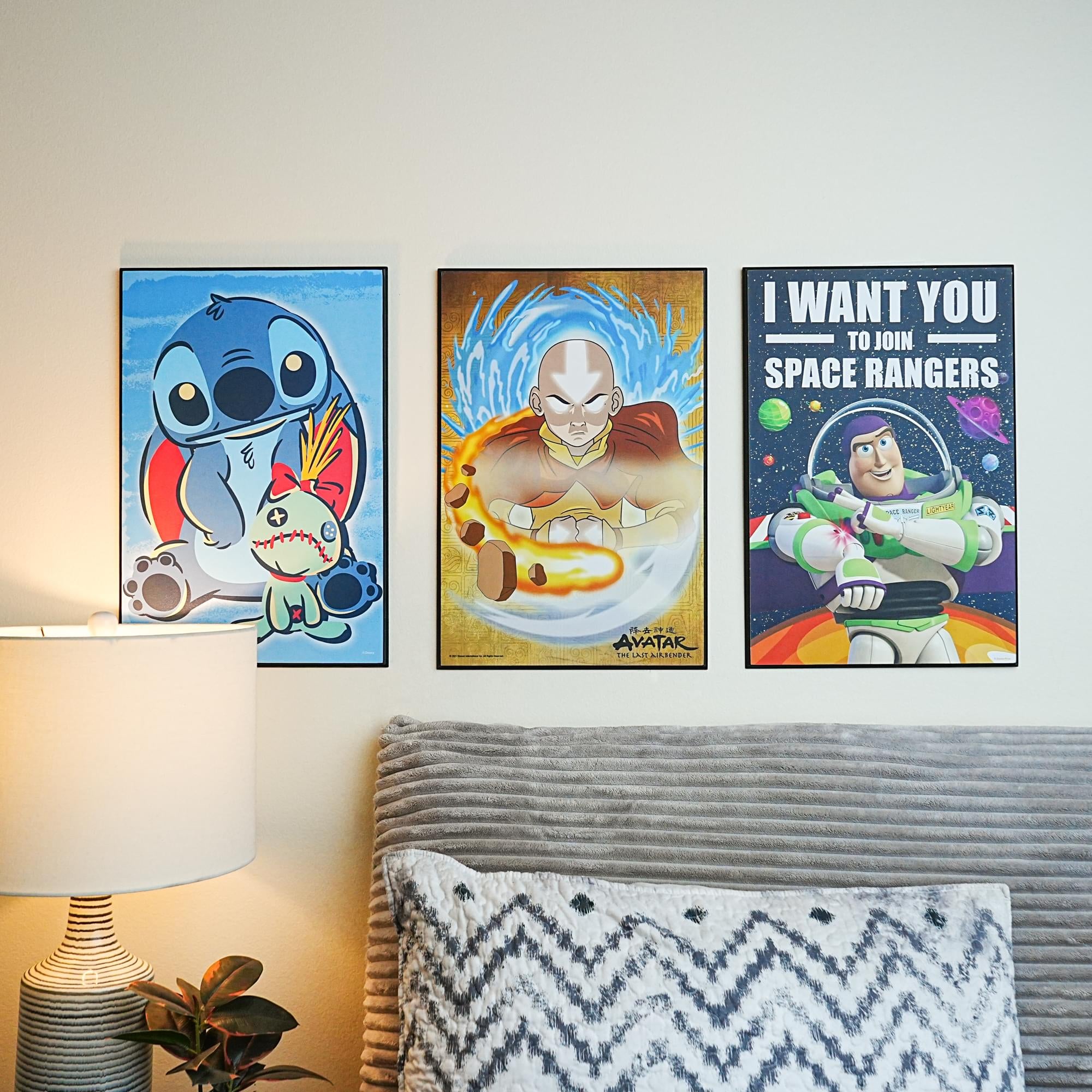 Epic Avatar: The Last Airbender Aang 13 x 19 Inch Wood Wall Art