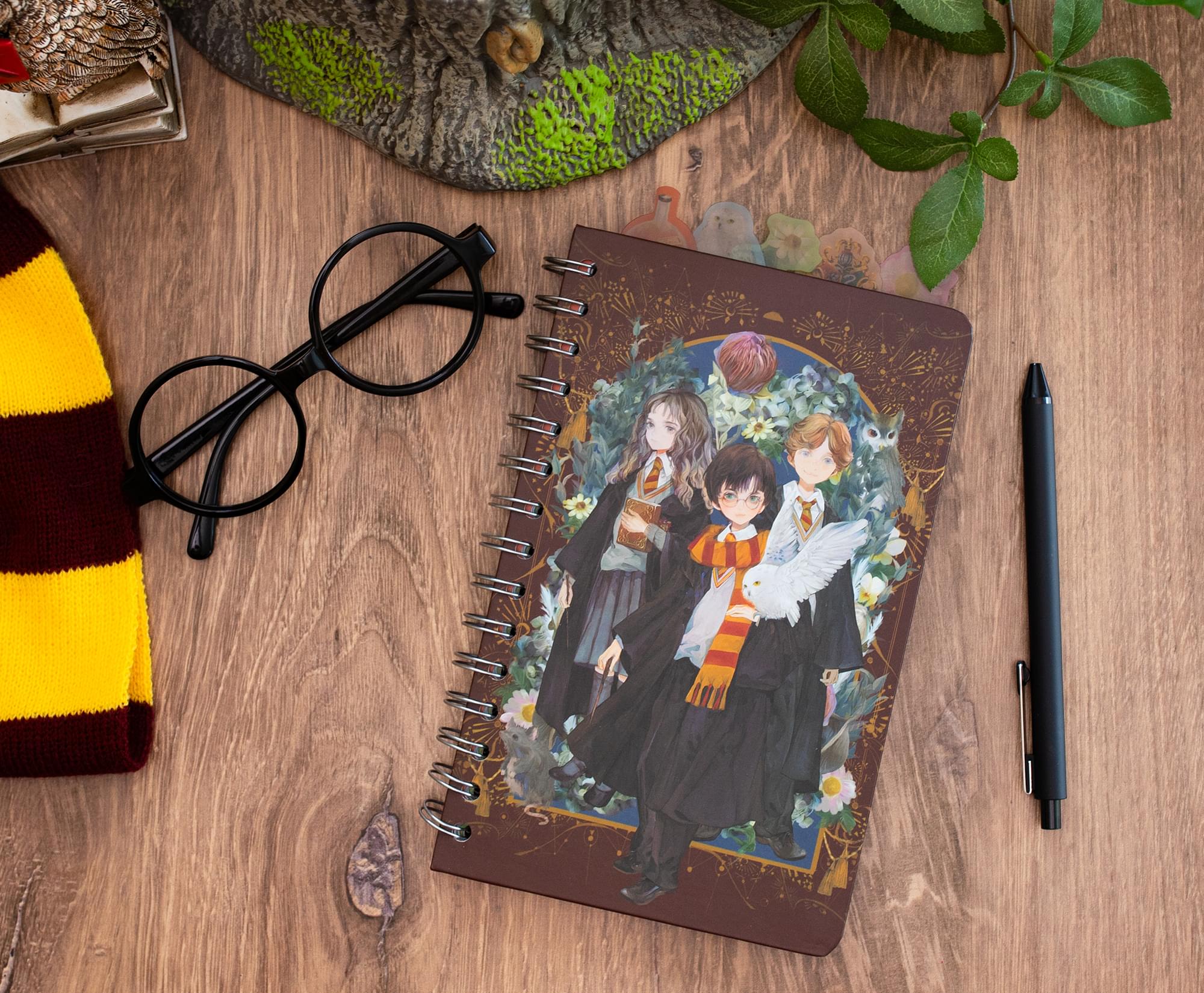 Harry Potter Hogwarts 75 - Page 8 x 5 Inches Spiral Notebook