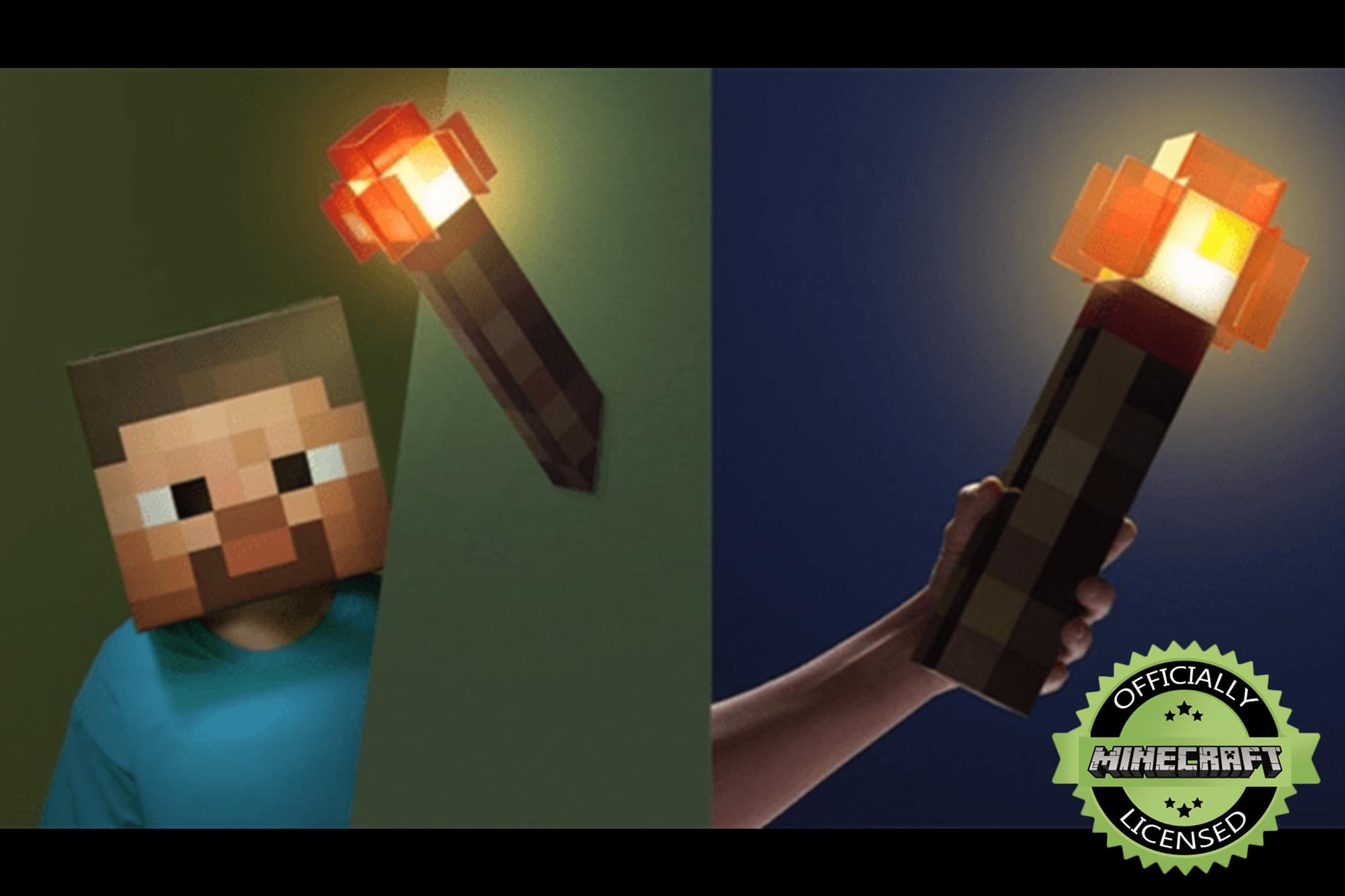 Illuminating Minecraft Magic: 12.6 Inch Redstone Torch LED Nightlight for Cosplay & More
