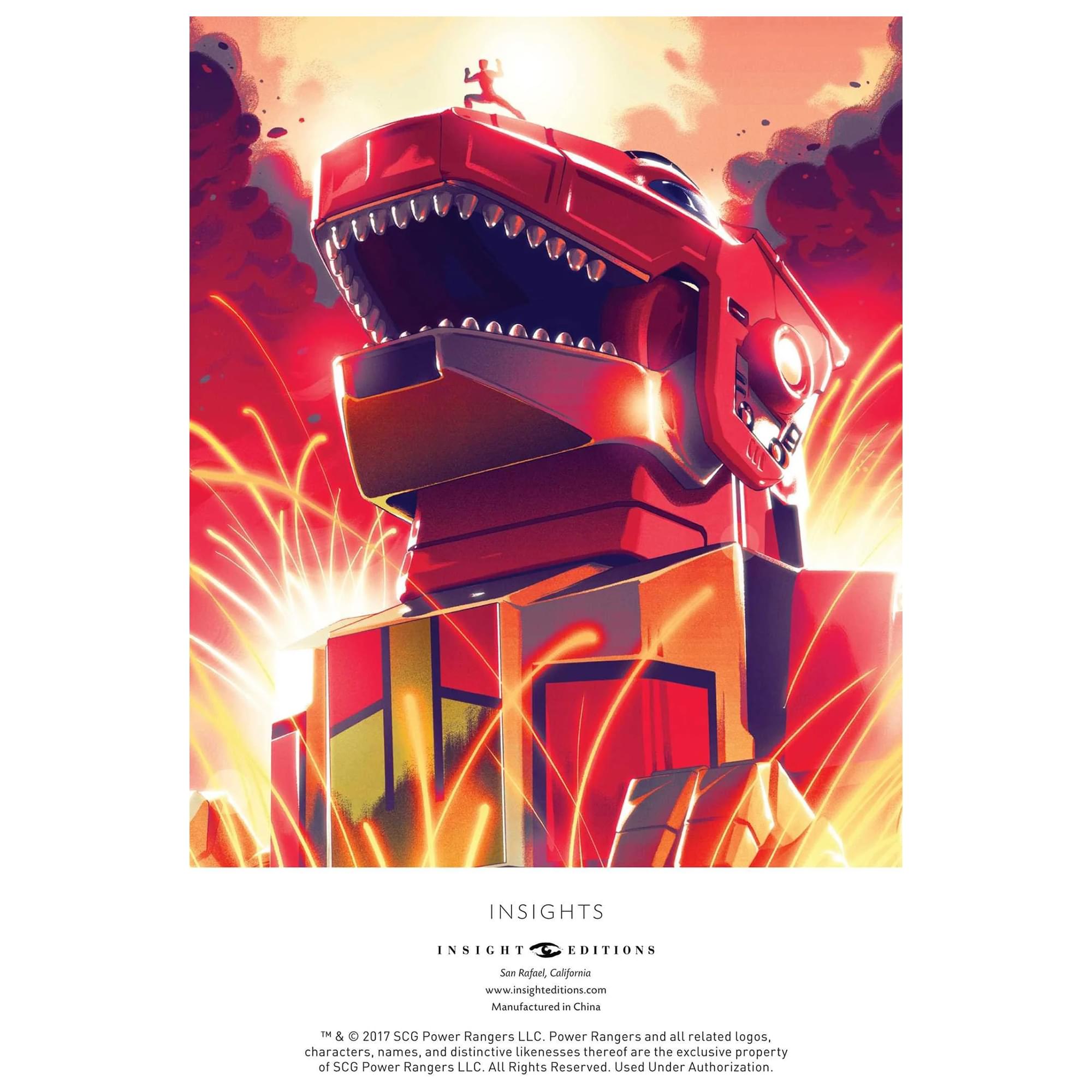 Power Rangers Inspiring Hardcover Journal - 192 Pages