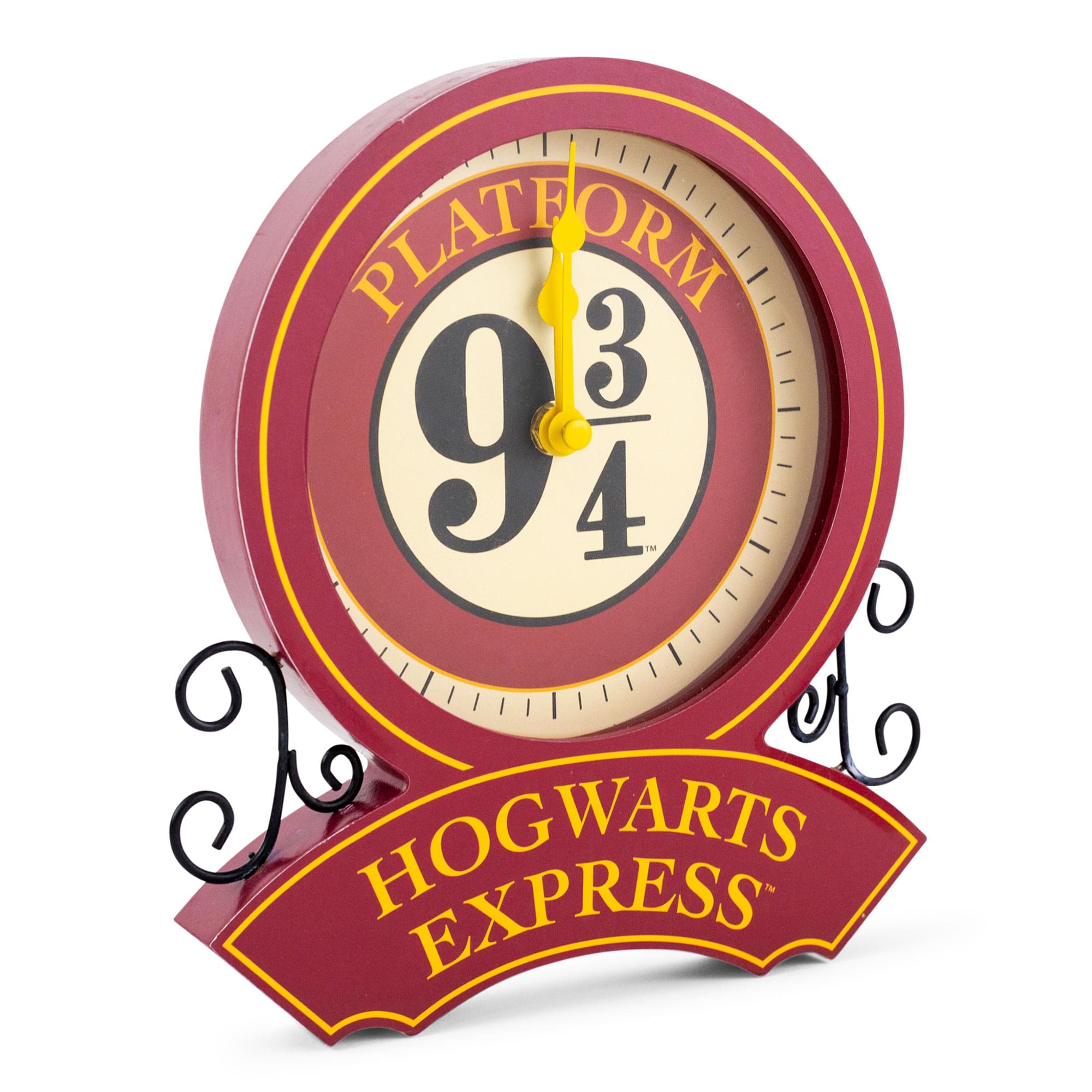 Harry Potter Hogwarts Express Platform 9 3/4 Desk Clock - Never Miss Your Magical Moments