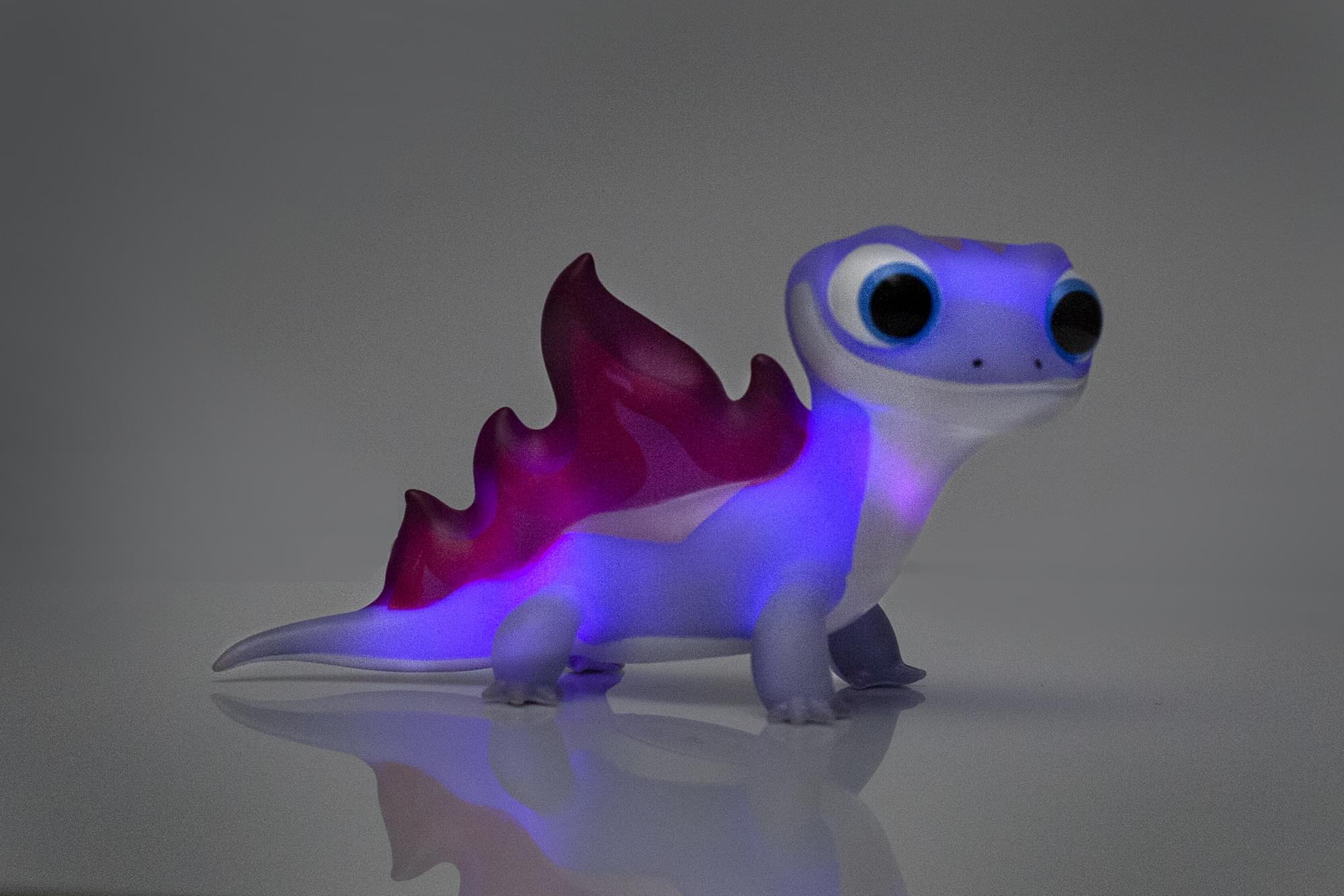 Frozen 2 Color-Changing 6-Inch Bruni Salamander Mood Lights - Set of 2: Light Up Your Memories!