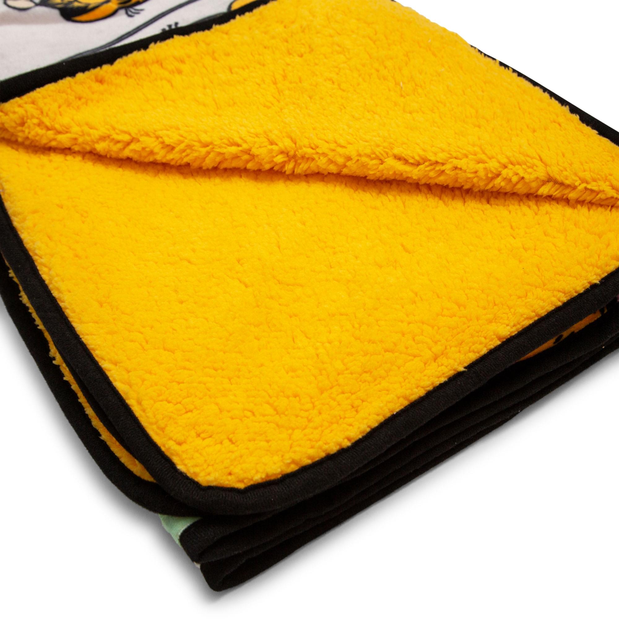 Cozy Garfield & Jon Comic Strip Sherpa Throw Blanket - 50x60 Inches