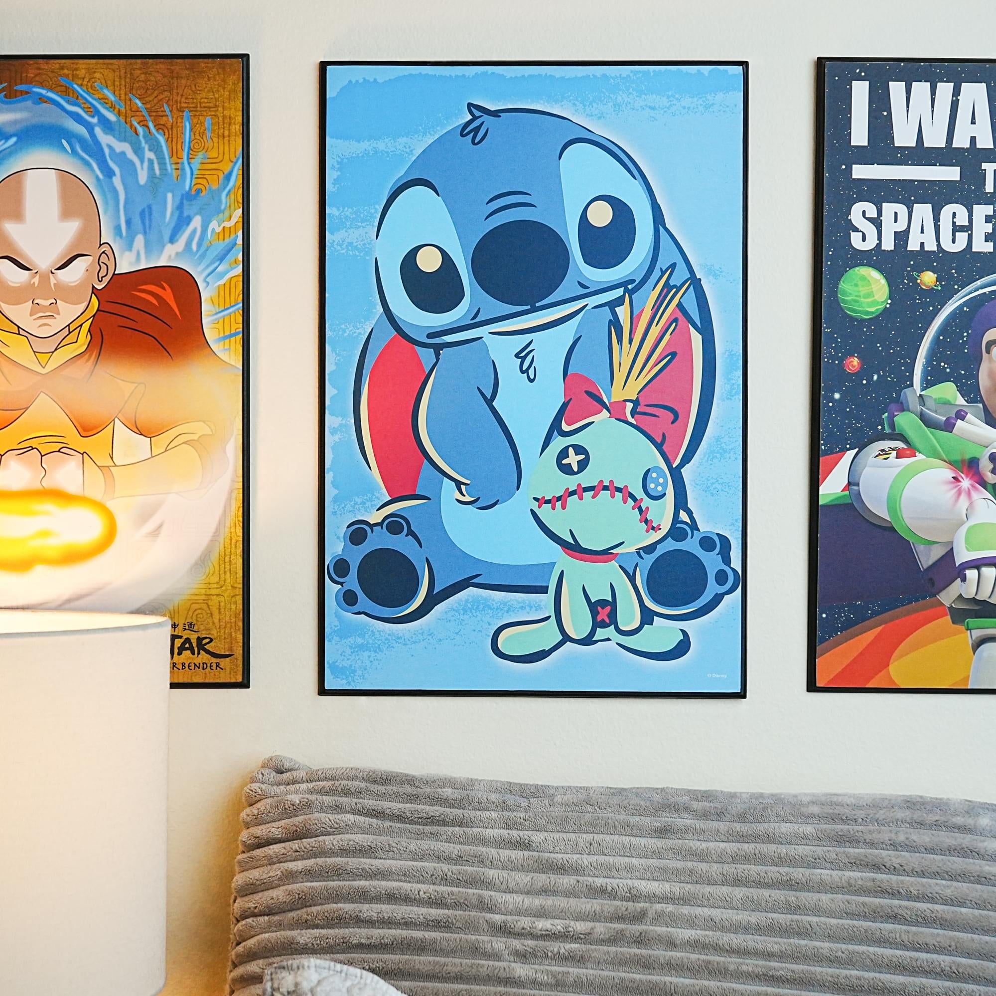 Enchanting Disney Lilo & Stitch Scrump 13 x 19 Inch Wood Wall Art - Must-Have for Your Home!