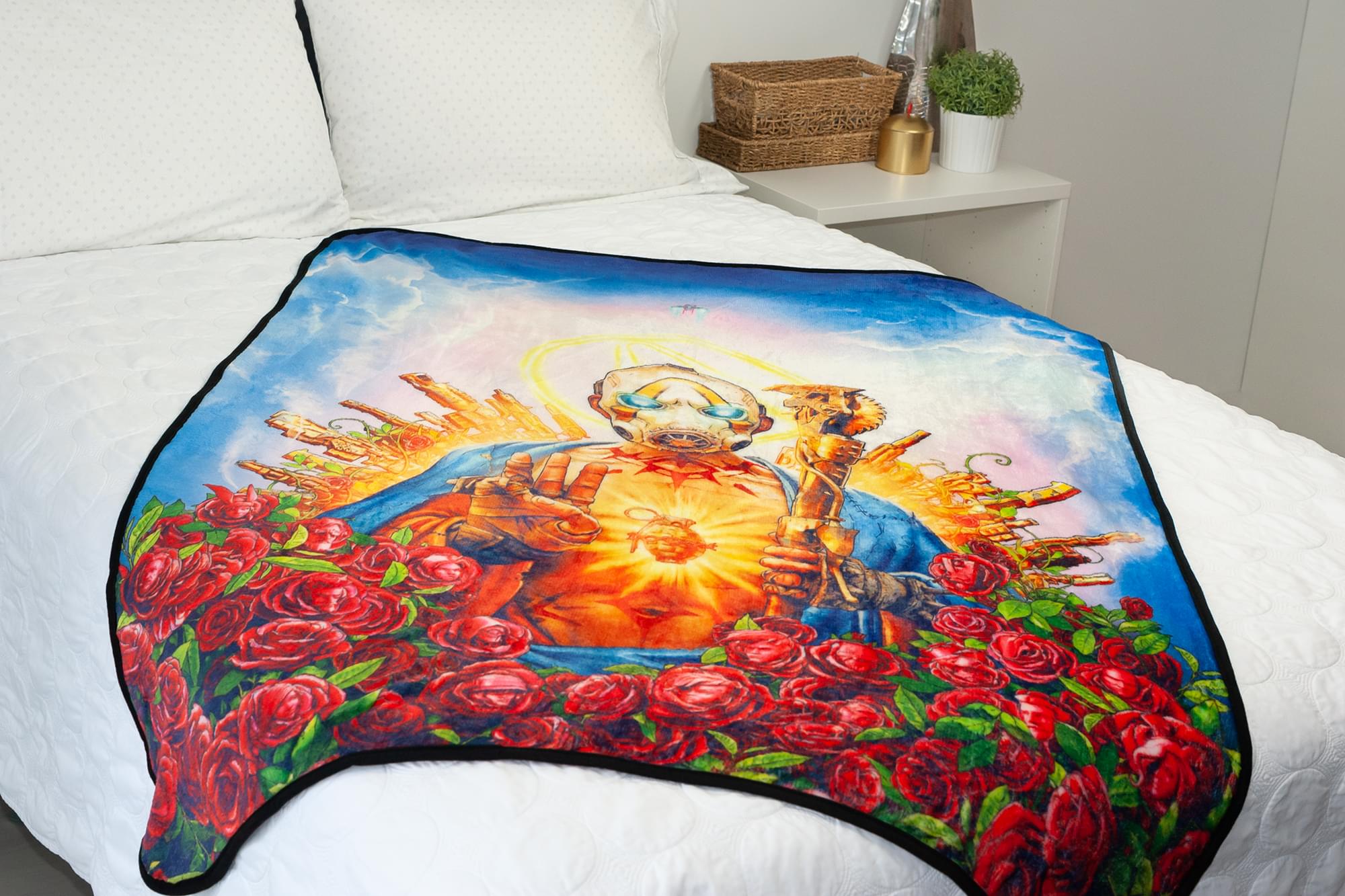 Borderlands 3 Psycho Bandit Fleece Throw Blanket - 60 x 45 Inches