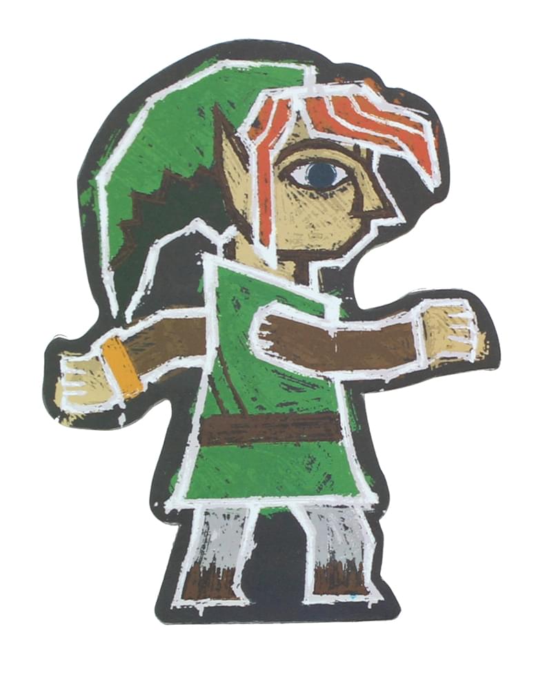 4-Inch The Legend of Zelda Link Auto Magnet Painting - Add a Fun and Stylish Touch to Your Space