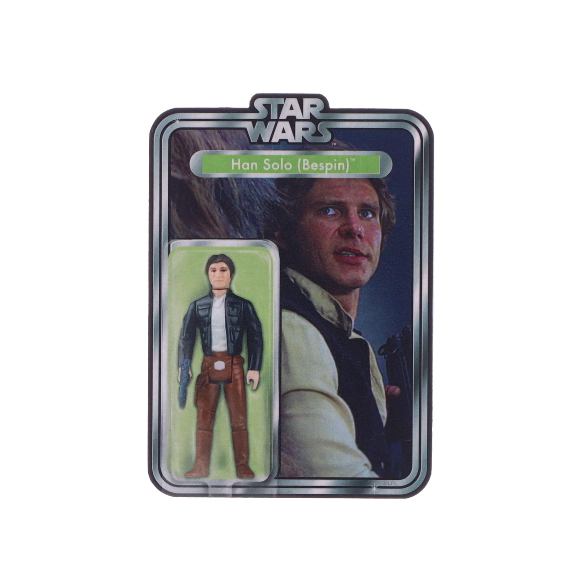 Exclusive Star Wars Han Solo Bespin Action Figure Funky Chunky Magnet by Toynk - A Must-Have for Fans!