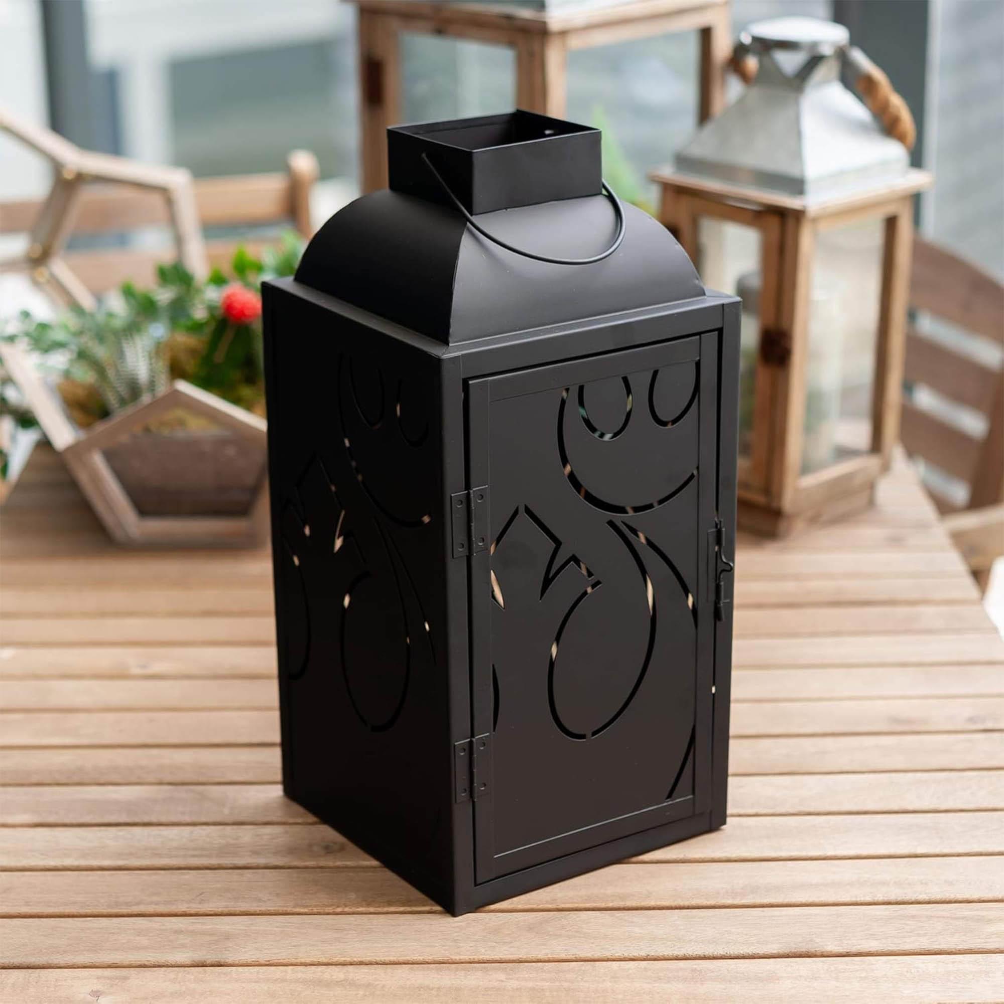 Stunning Star Wars Black Stamped Lantern Set - Rebel Insignia, 14 Inches! Get Yours Now!