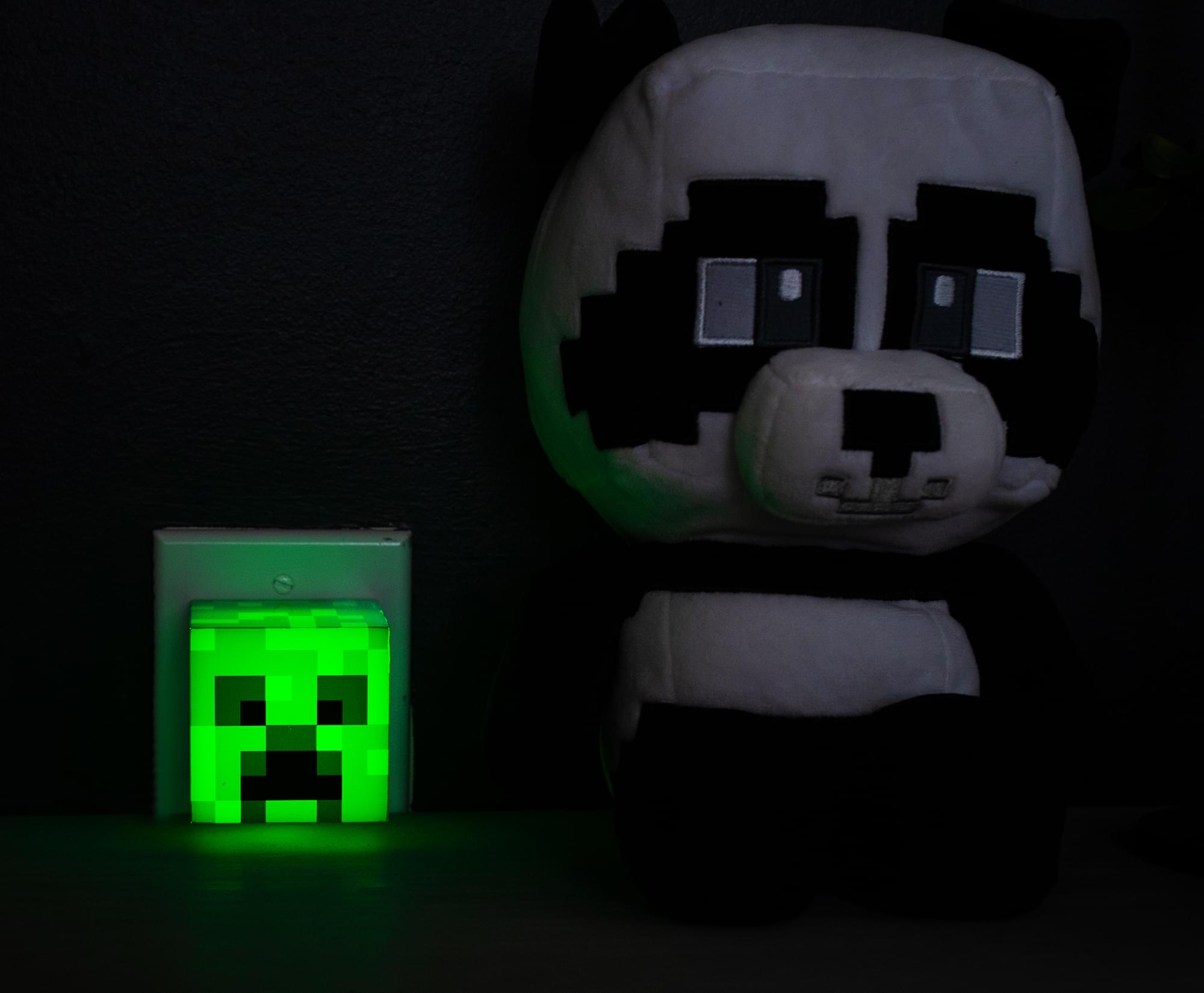 Minecraft Green Creeper Auto Dusk - Dawn Sensor Nightlight