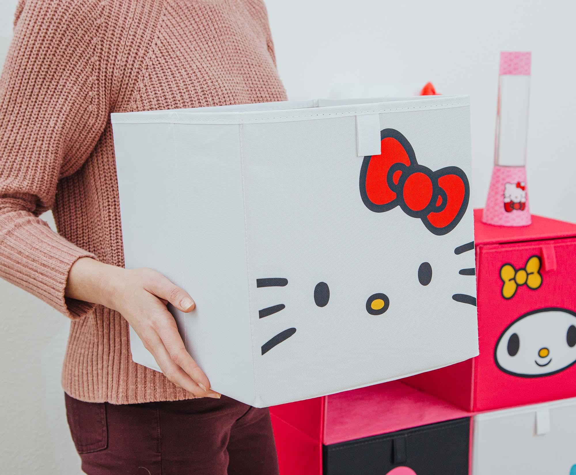 Sanrio 11-Inch Hello Kitty & Friends Storage Bin Set of 4
