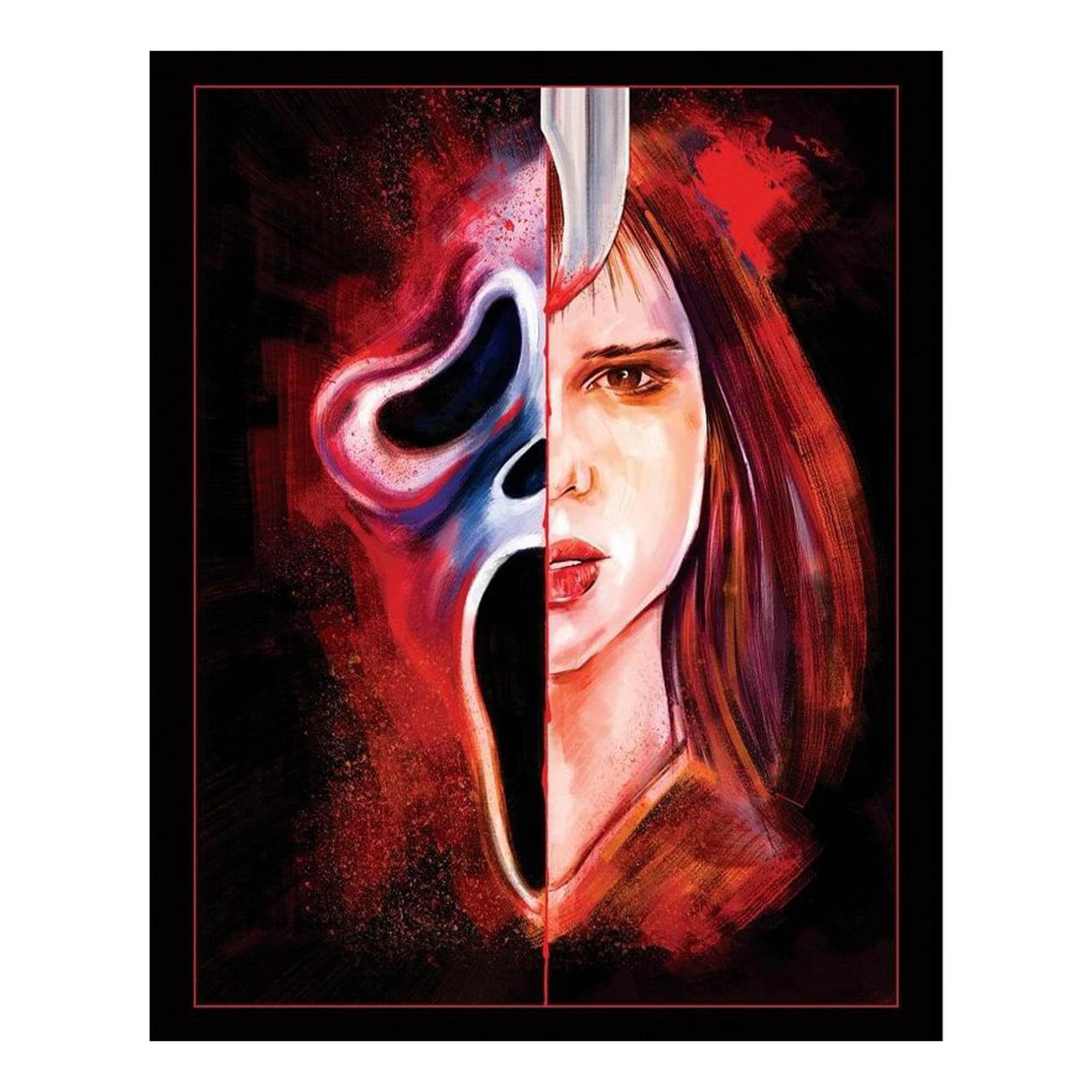 Matthew Therrien's Scream-Inspired 8x10 Art Print: A Tribute to Horror