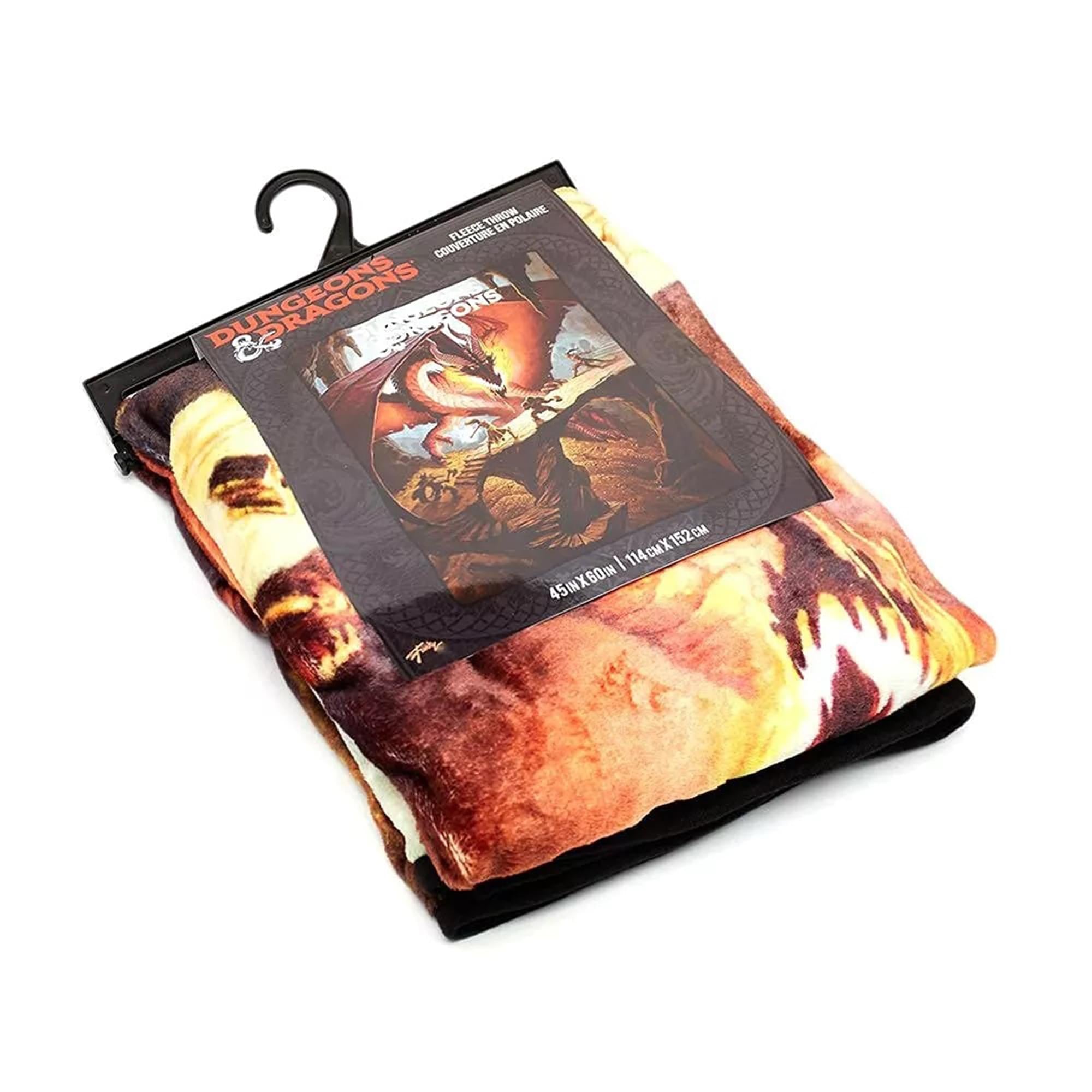 Epic Dungeons & Dragons Fleece Throw Blanket - 45 x 60 Inches