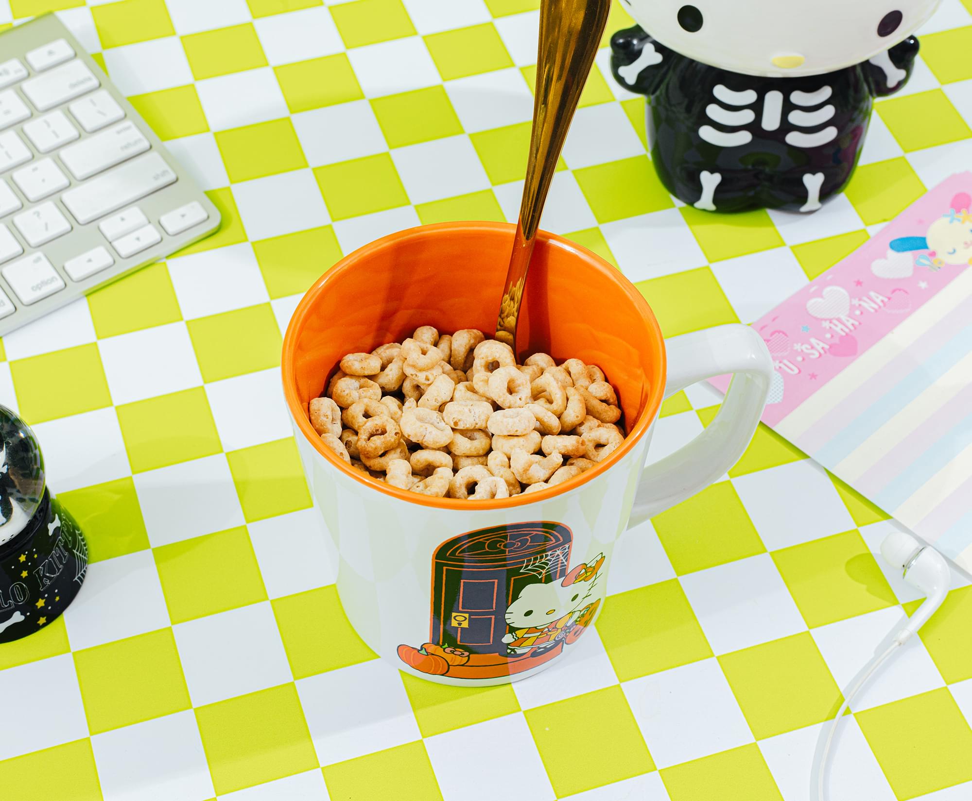 Sanrio Hello Kitty Halloween Ceramic Latte Mug - 17 Ounce