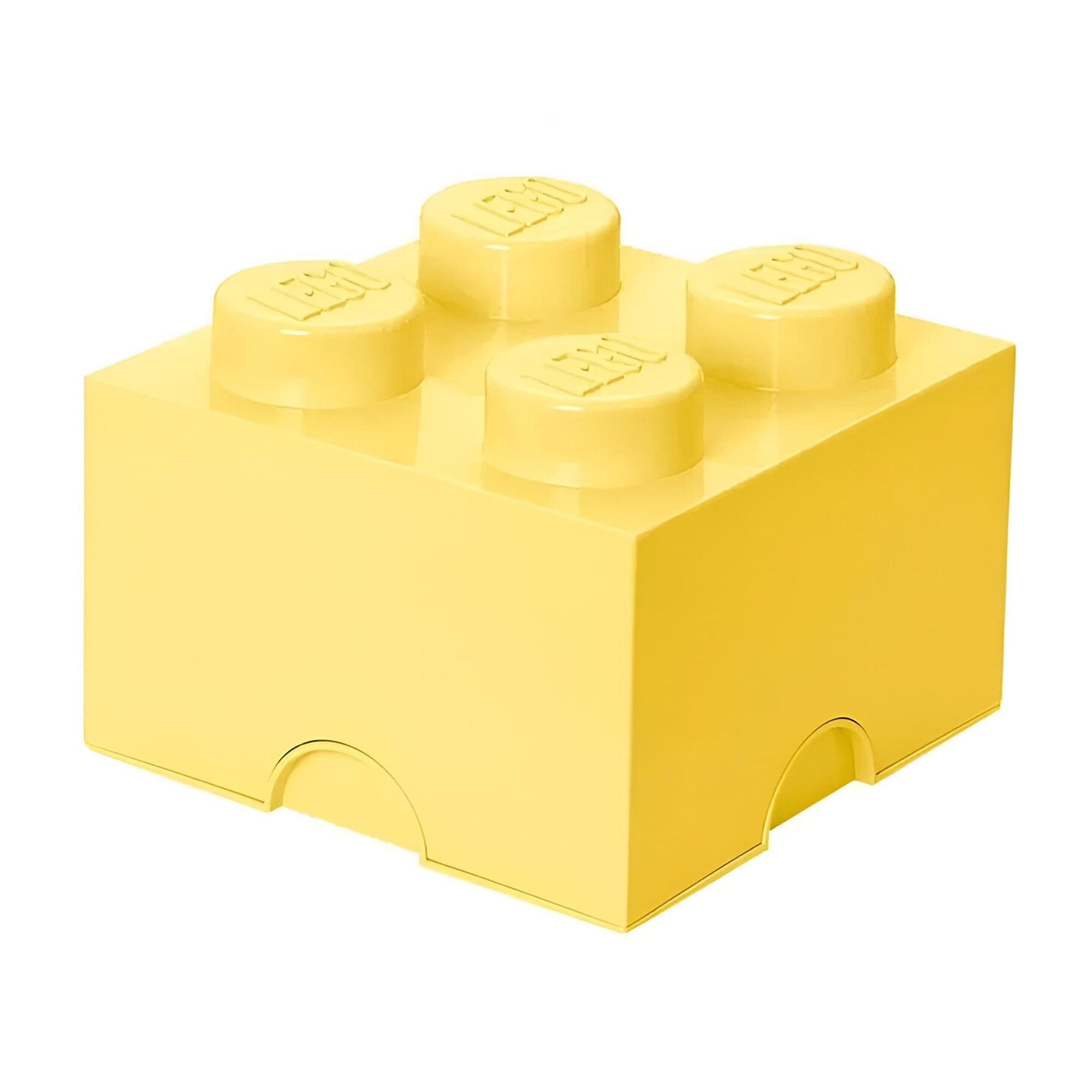 Cool Yellow LEGO Storage Brick - Keep Your Toys Organized and Have Fun!