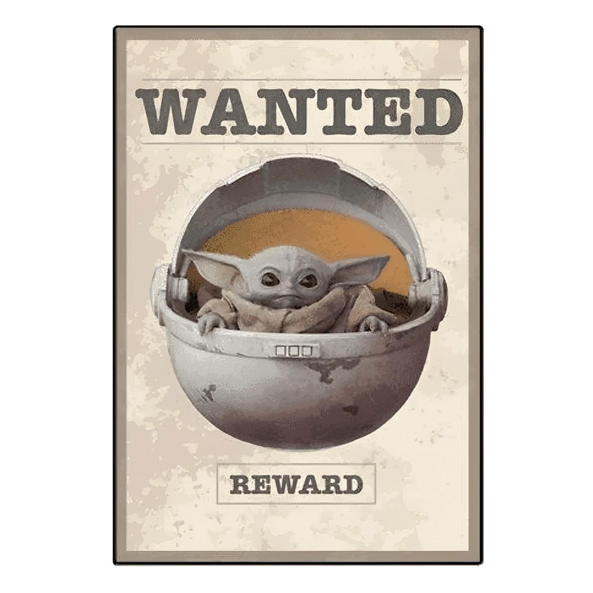 Star Wars: The Mandalorian's Adorable The Child 13 x 19 Inch Framed MDF Wall Art - A Must-Have!