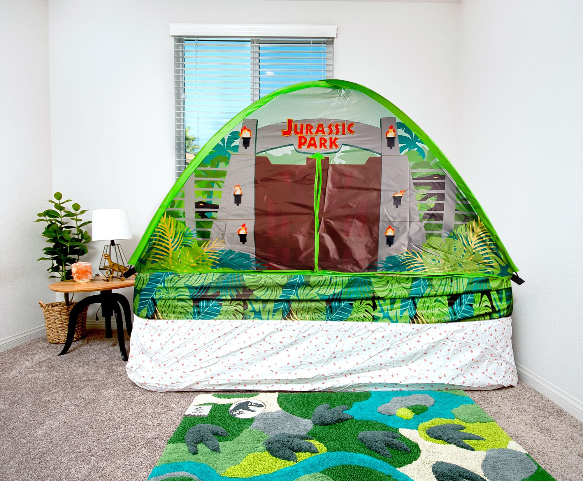 Step into Jurassic Adventure with Our Indoor Bed Tent Canopy