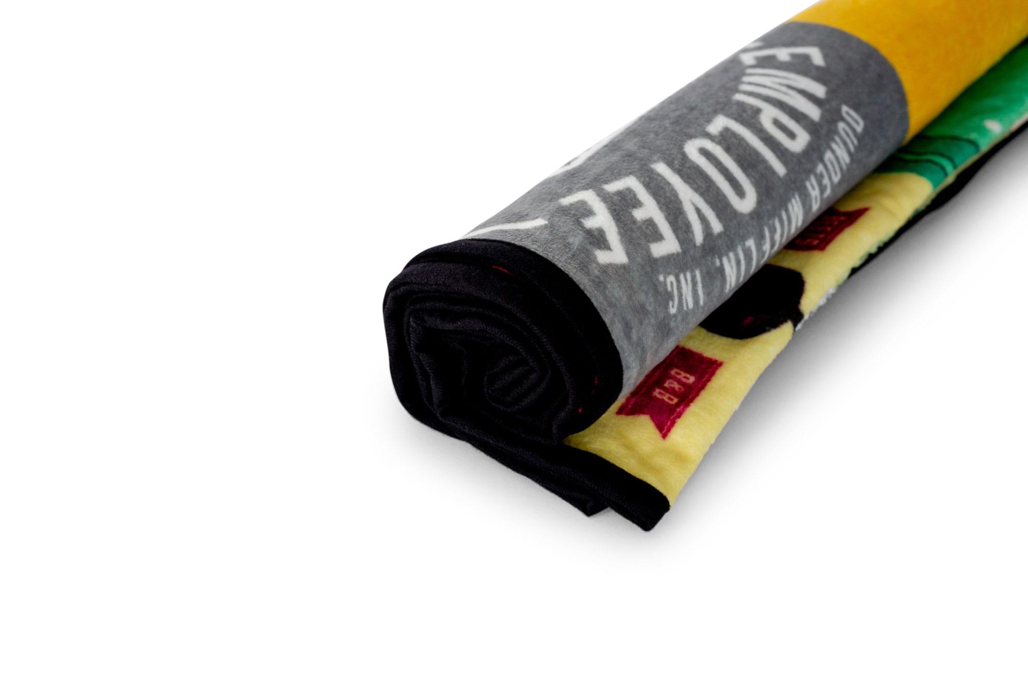 The Office Sticker Bomb Cozy Fleece Throw Blanket - 45 x 60 Inches