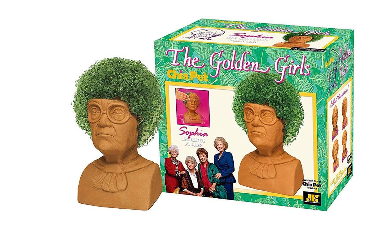 Golden Girls Chia Pet Sophia - The Ultimate Decorative Pottery Planter