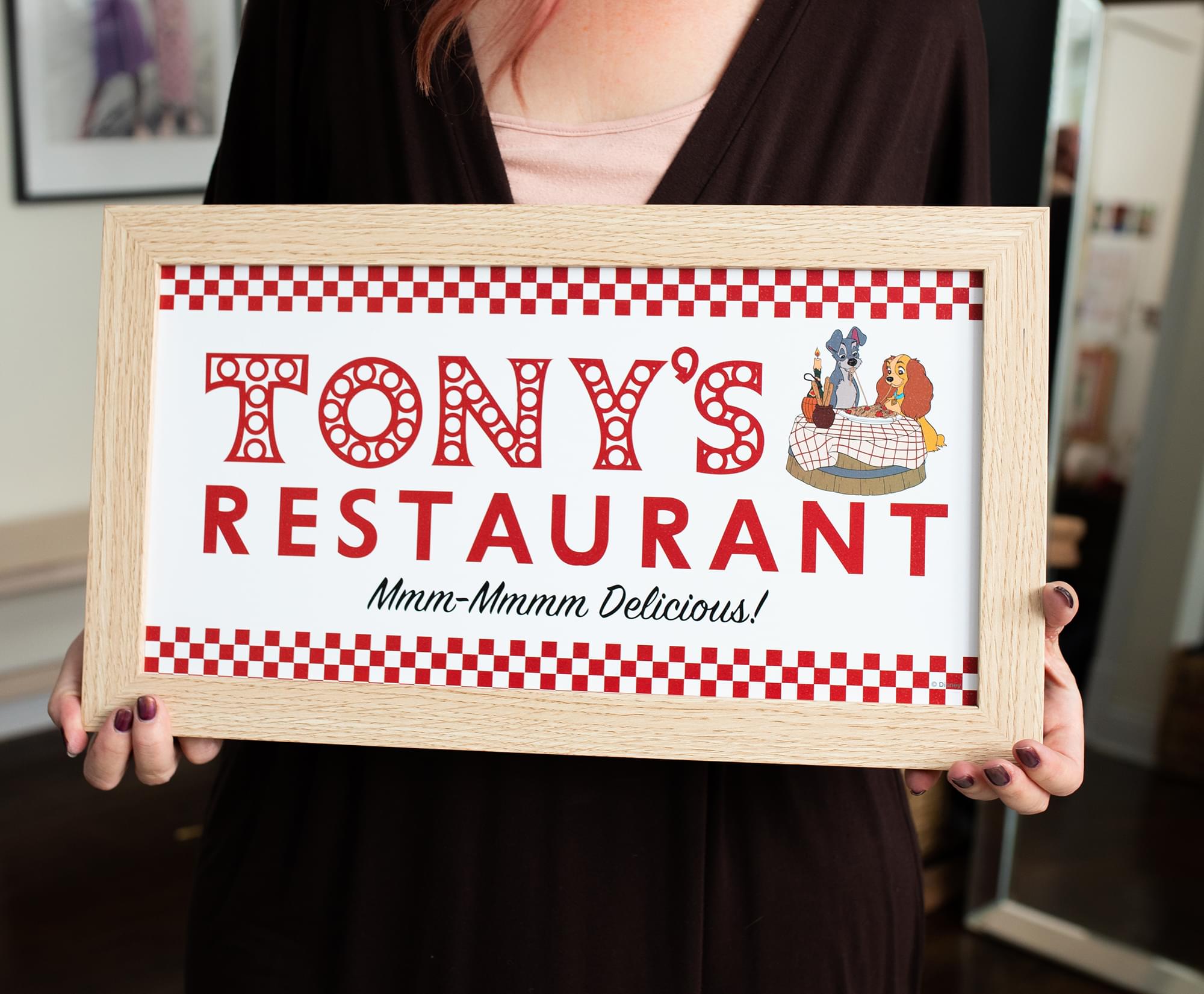 Disney Lady and the Tramp Tony's Restaurant Wall Art - Transform Your Space
